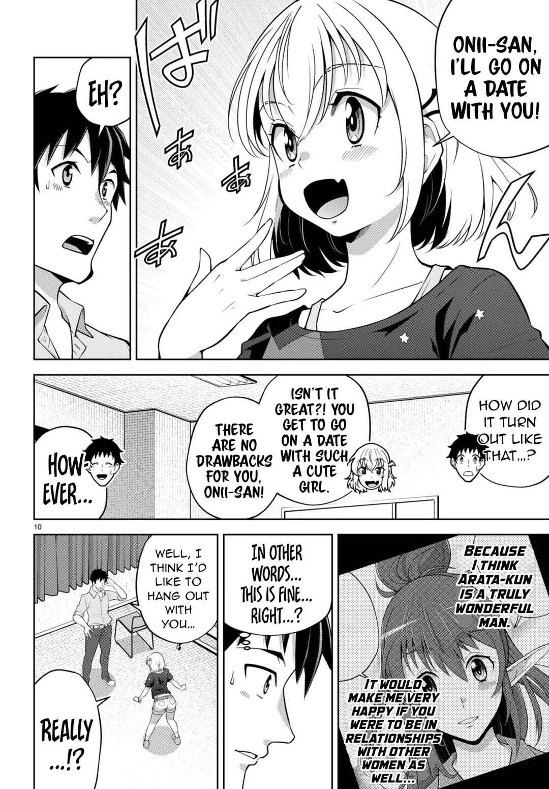Shakaijin ga Kizuku Ajin Harem: Toudo 200% no Ecchi na Romcom wo Anata ni Chapter 6 - Page 11