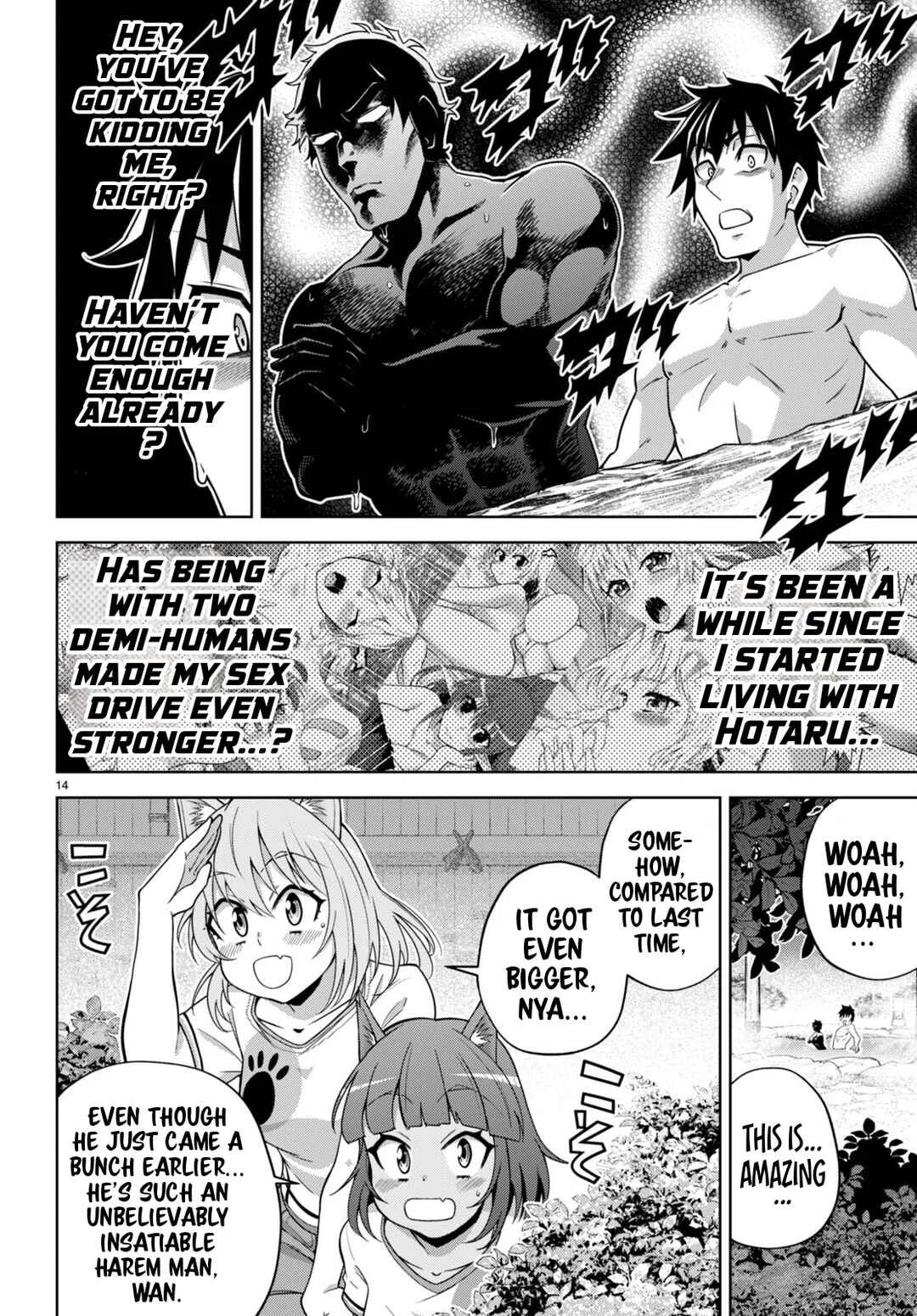 Shakaijin ga Kizuku Ajin Harem: Toudo 200% no Ecchi na Romcom wo Anata ni Chapter 9 - Page 12