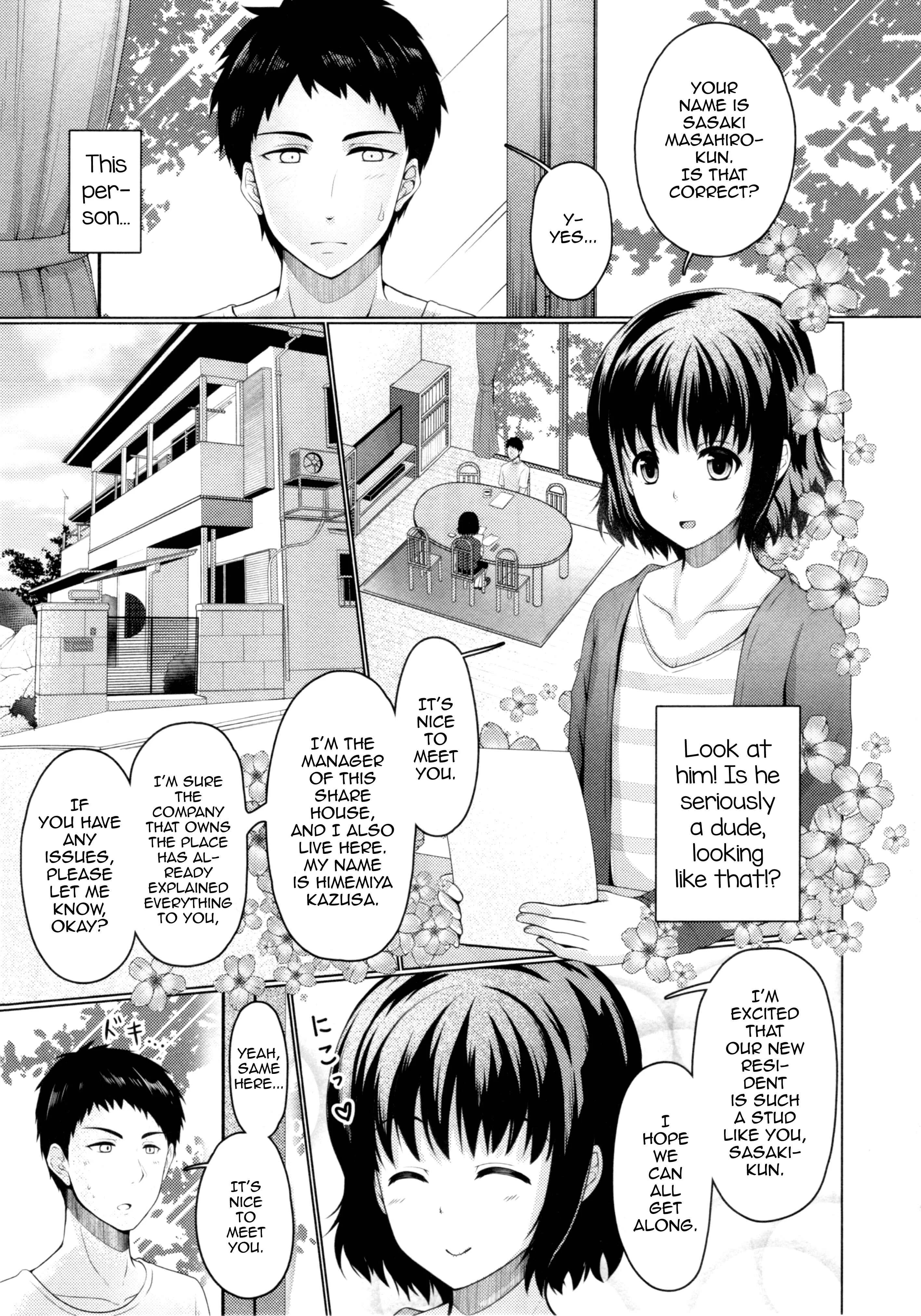 Share House! x Share Penis!! Chapter 1 - Page 4
