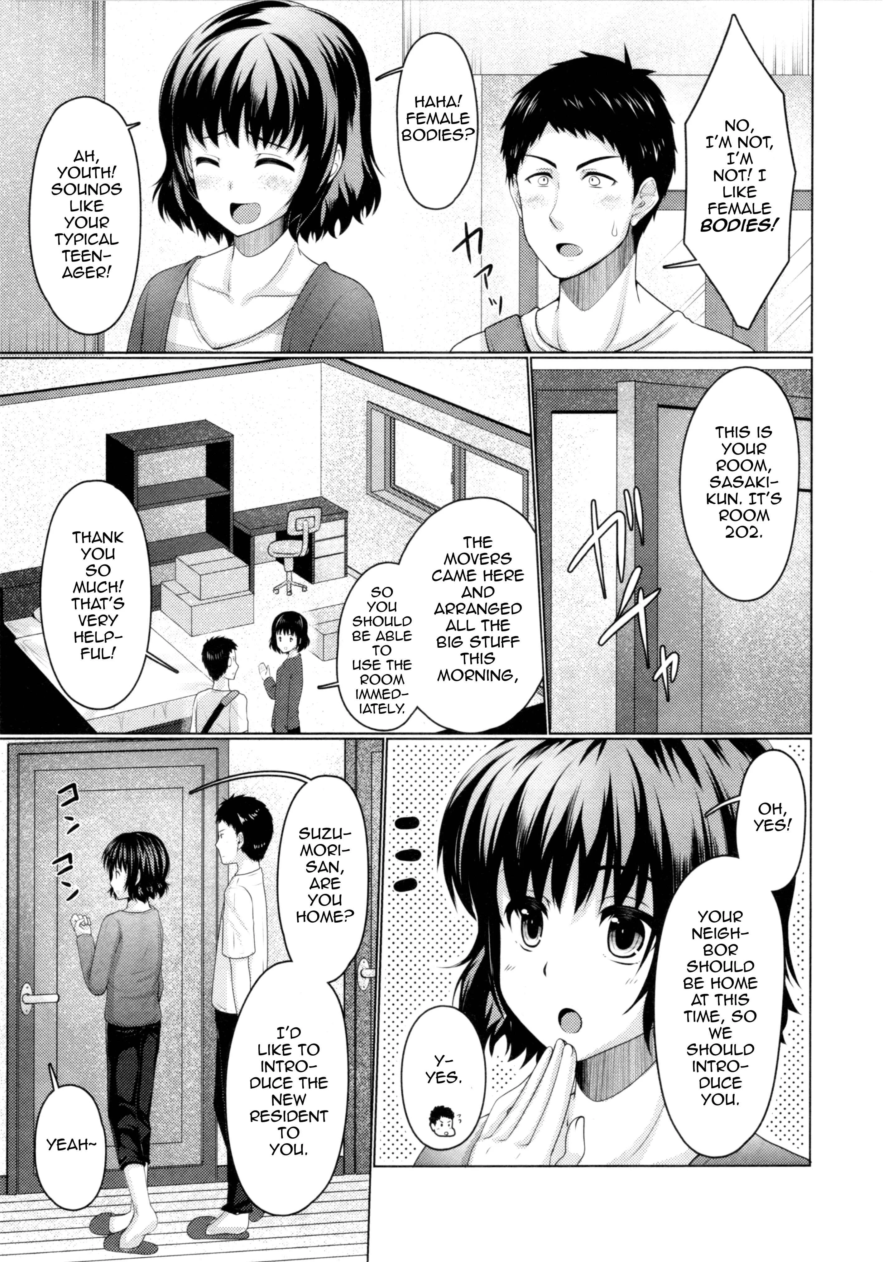 Share House! x Share Penis!! Chapter 1 - Page 6