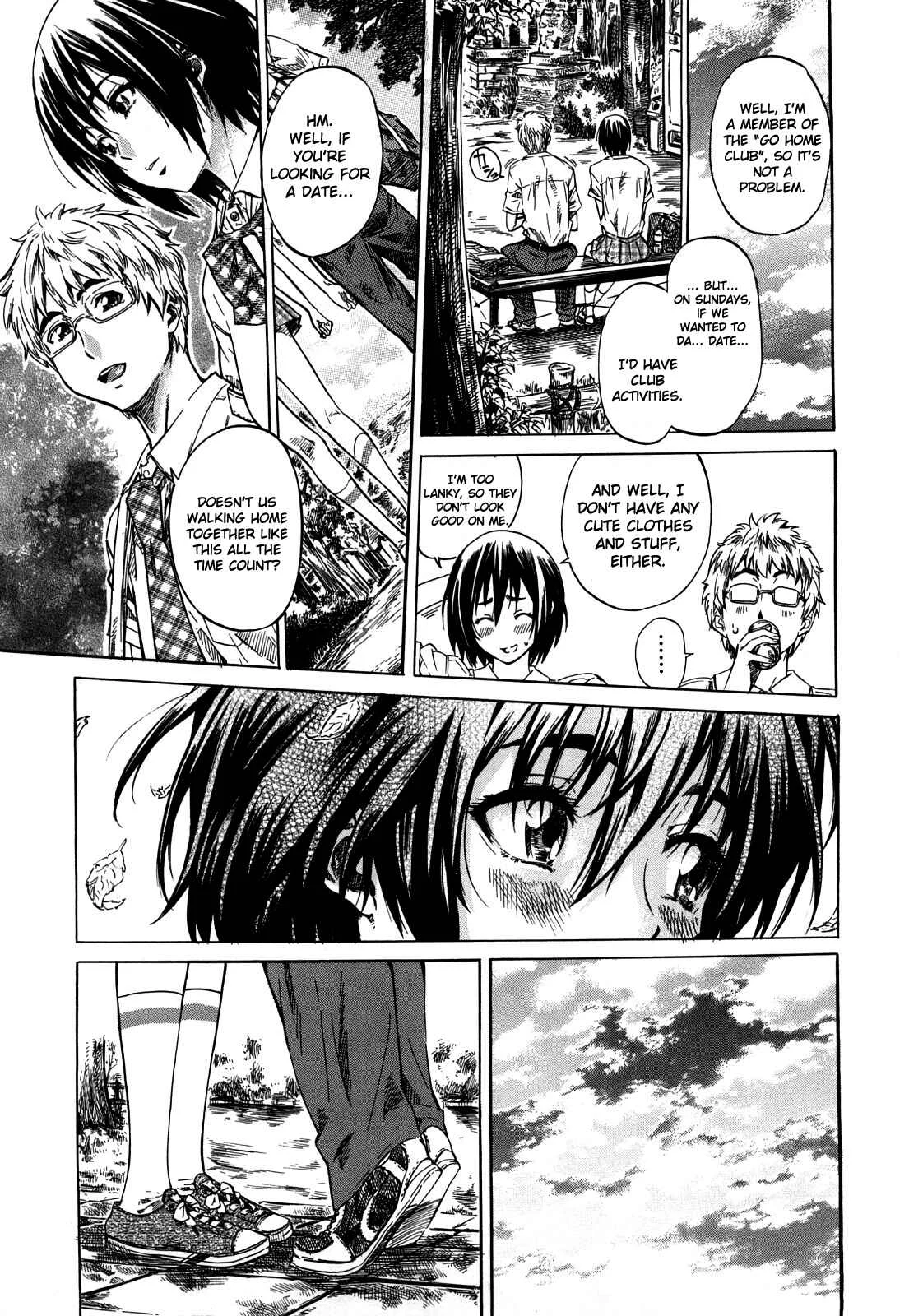 She is a favorite reason as for the lover. Chapter 2: A Kiss 3 cm Up - Page 3