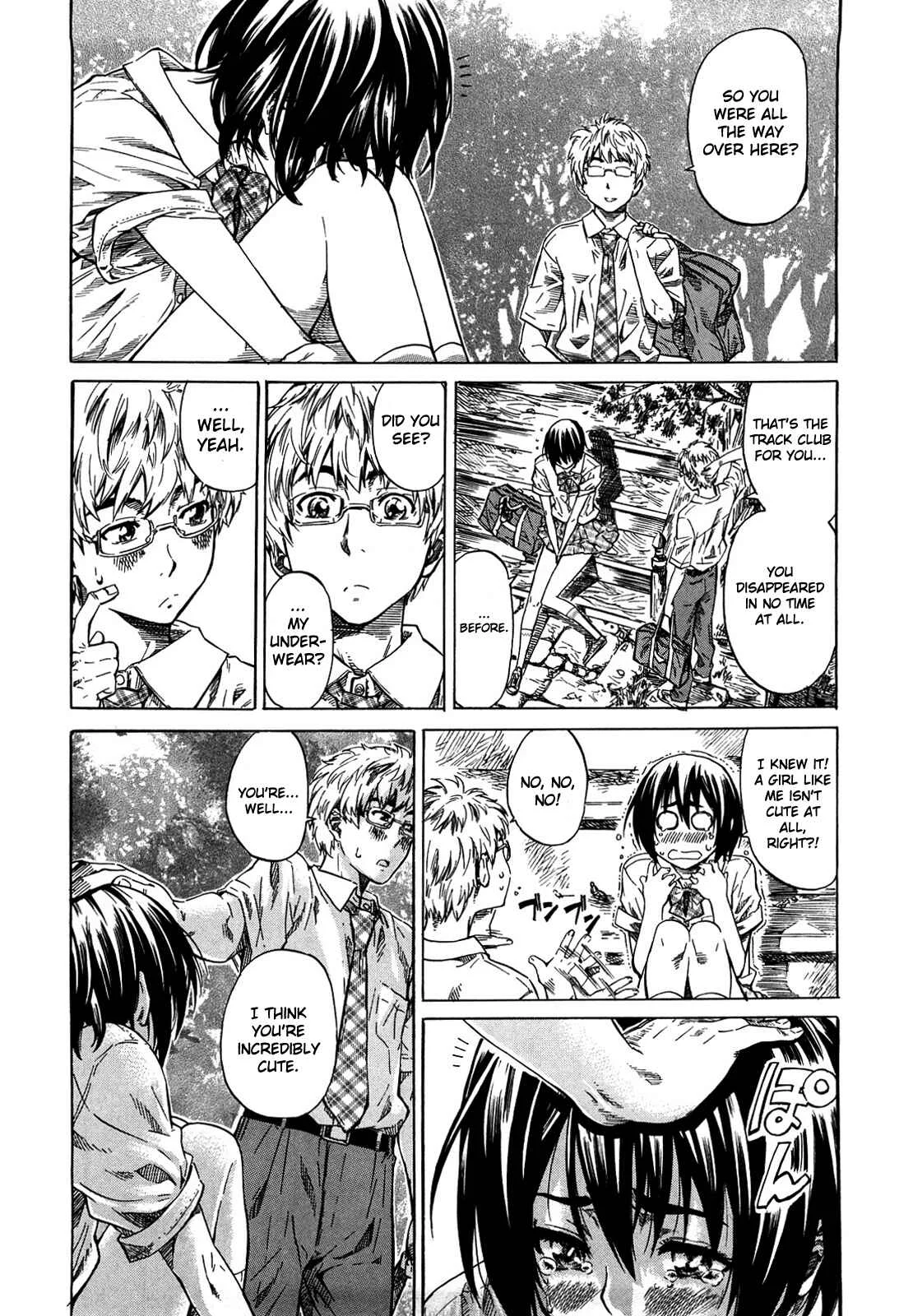 She is a favorite reason as for the lover. Chapter 2: A Kiss 3 cm Up - Page 8