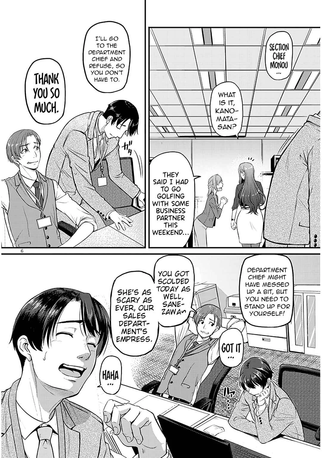 Shigotogaeri, Dokushin no Bijin Joushi ni Tanomarete Chapter 1 - Page 6