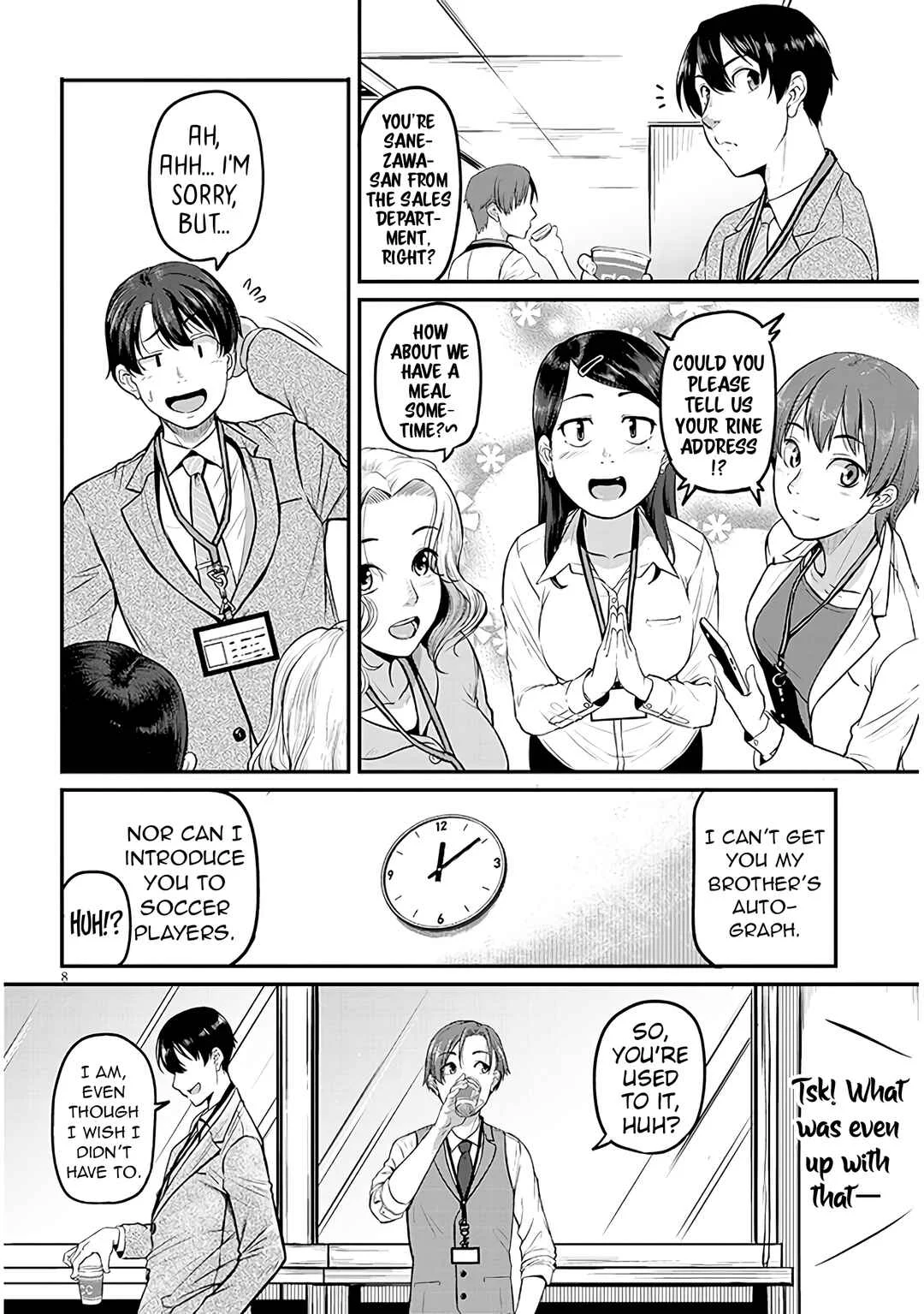 Shigotogaeri, Dokushin no Bijin Joushi ni Tanomarete Chapter 1 - Page 8