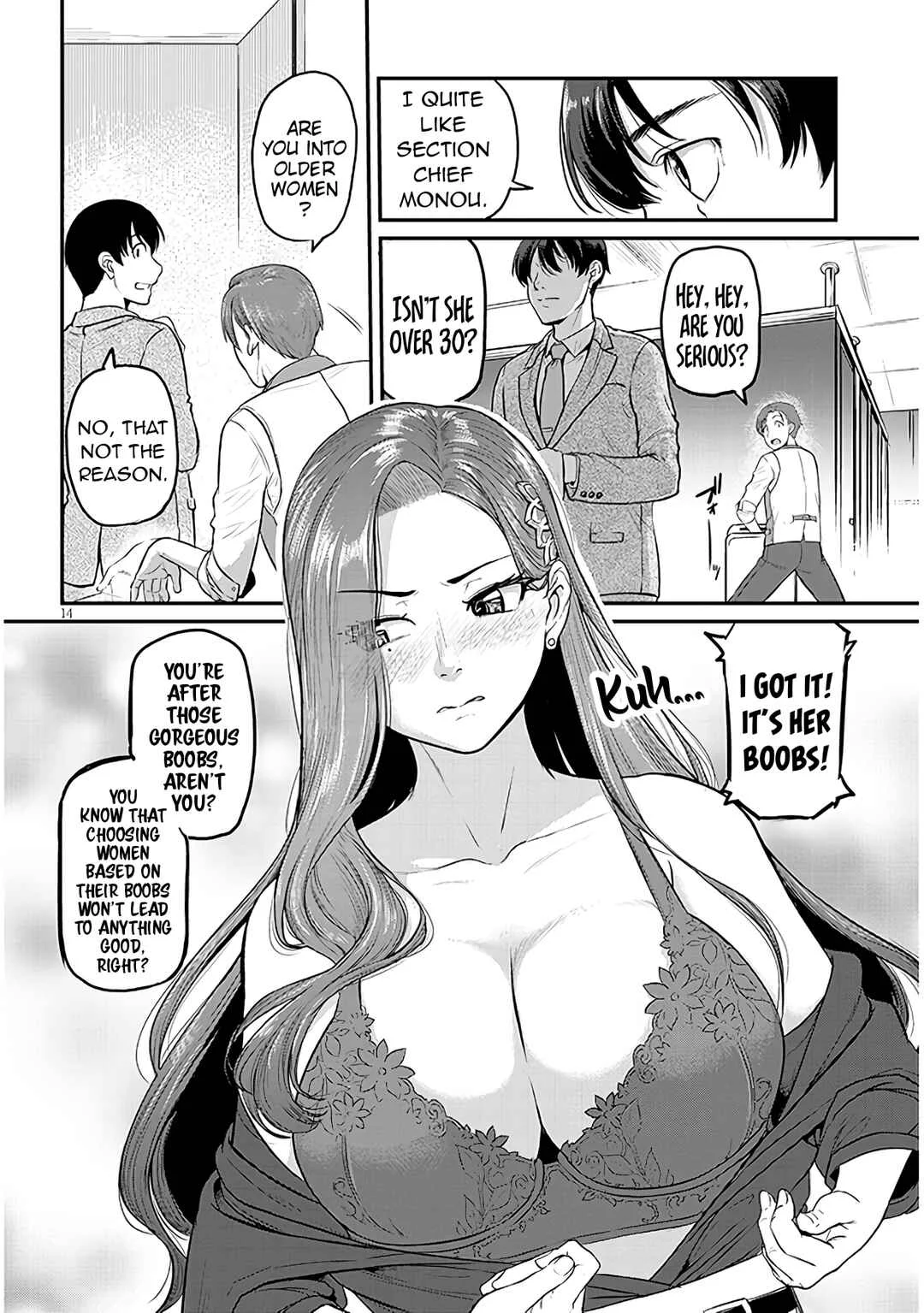 Shigotogaeri, Dokushin no Bijin Joushi ni Tanomarete Chapter 1 - Page 14