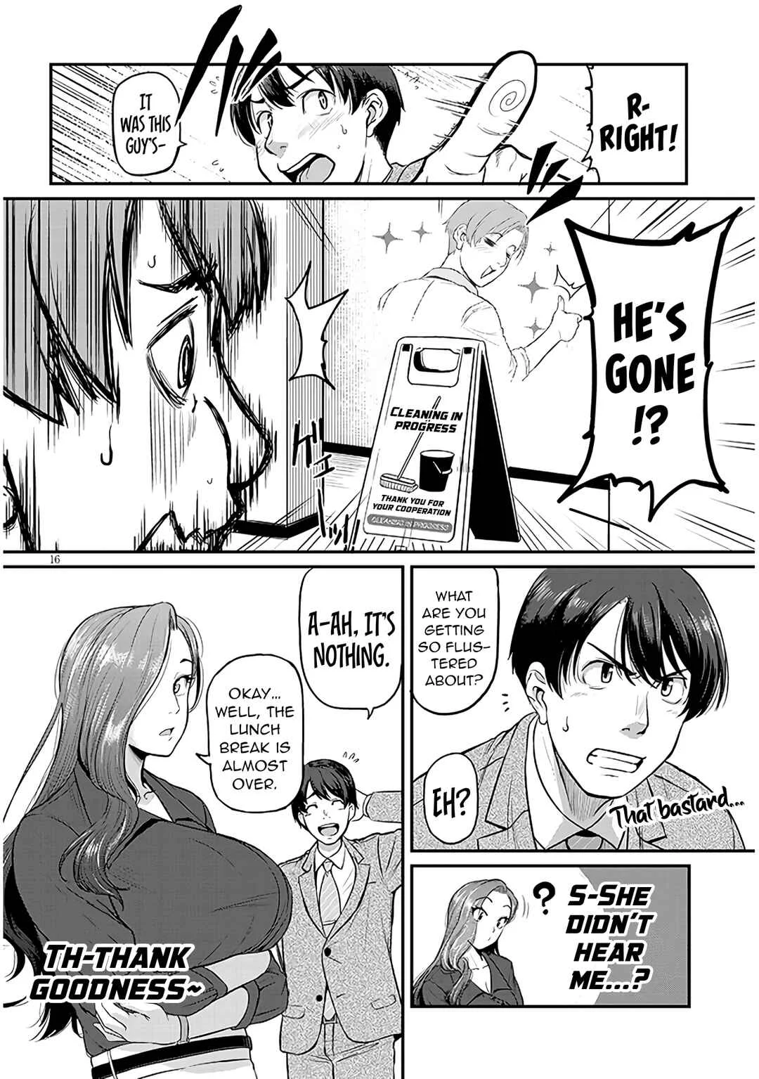 Shigotogaeri, Dokushin no Bijin Joushi ni Tanomarete Chapter 1 - Page 16