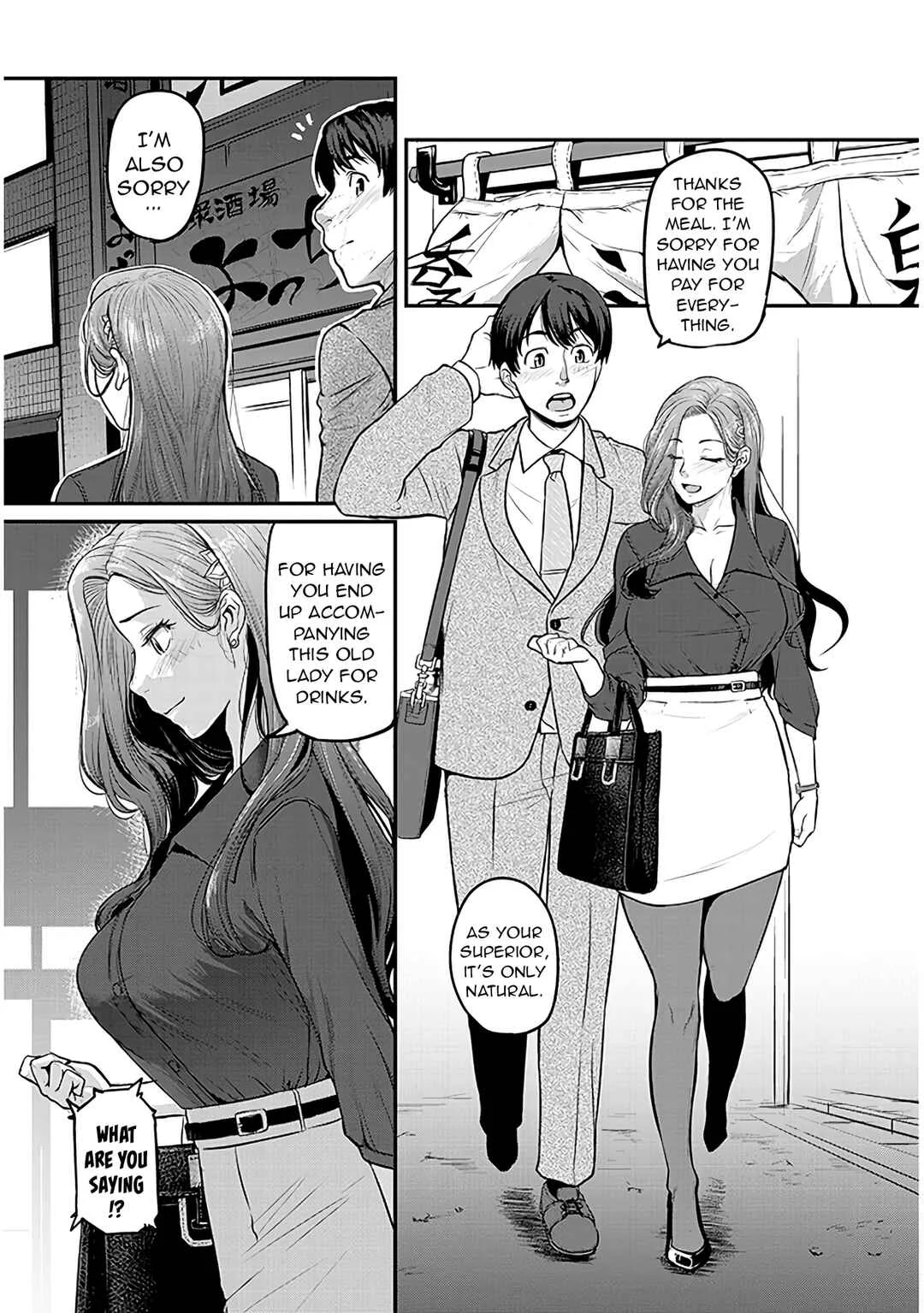 Shigotogaeri, Dokushin no Bijin Joushi ni Tanomarete Chapter 1 - Page 27