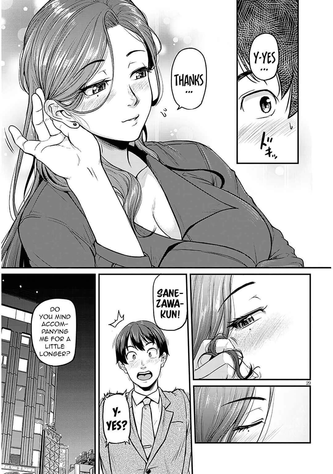 Shigotogaeri, Dokushin no Bijin Joushi ni Tanomarete Chapter 1 - Page 29
