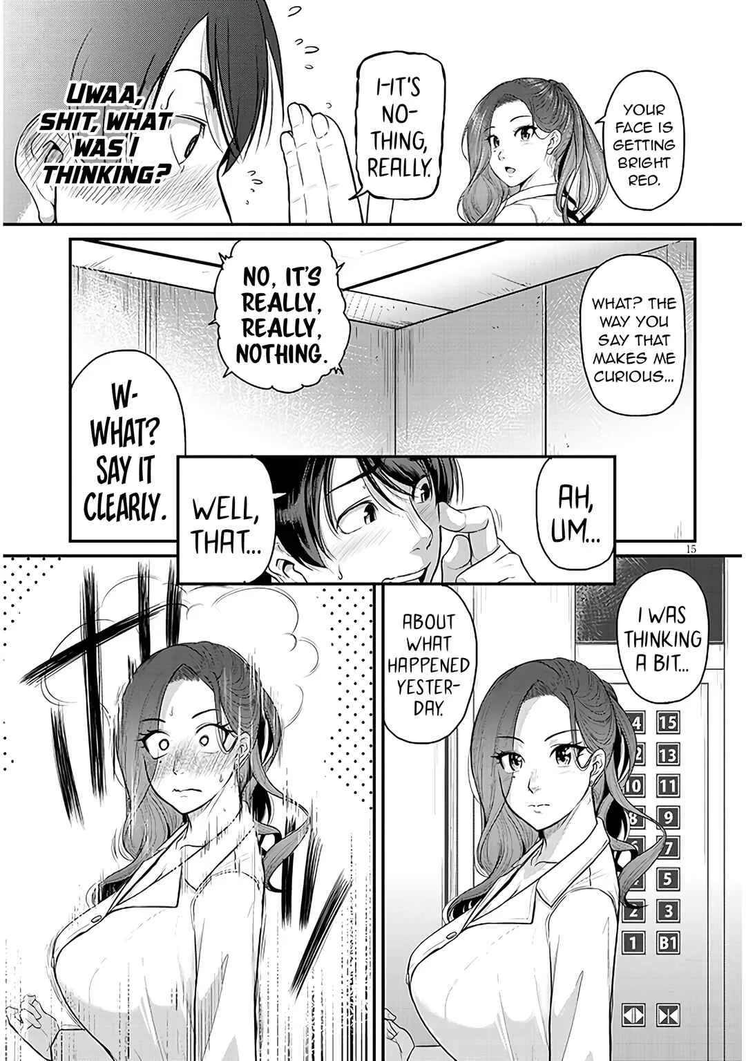 Shigotogaeri, Dokushin no Bijin Joushi ni Tanomarete Chapter 2 - Page 17