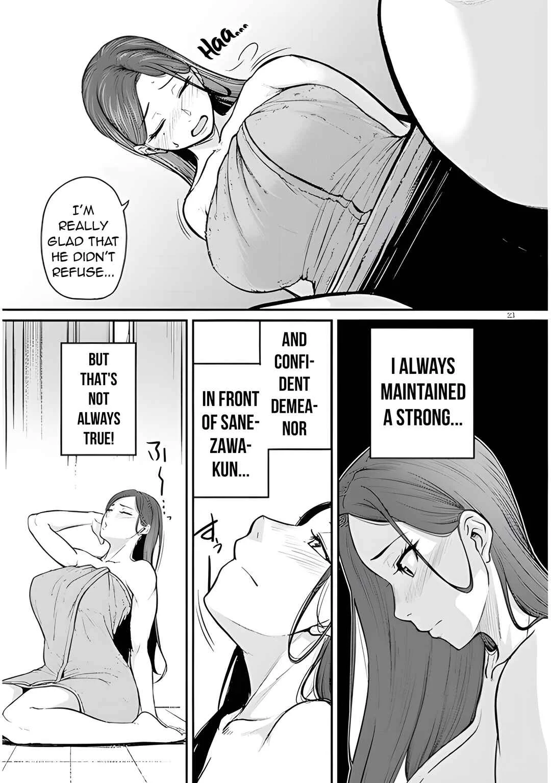 Shigotogaeri, Dokushin no Bijin Joushi ni Tanomarete Chapter 3 - Page 25