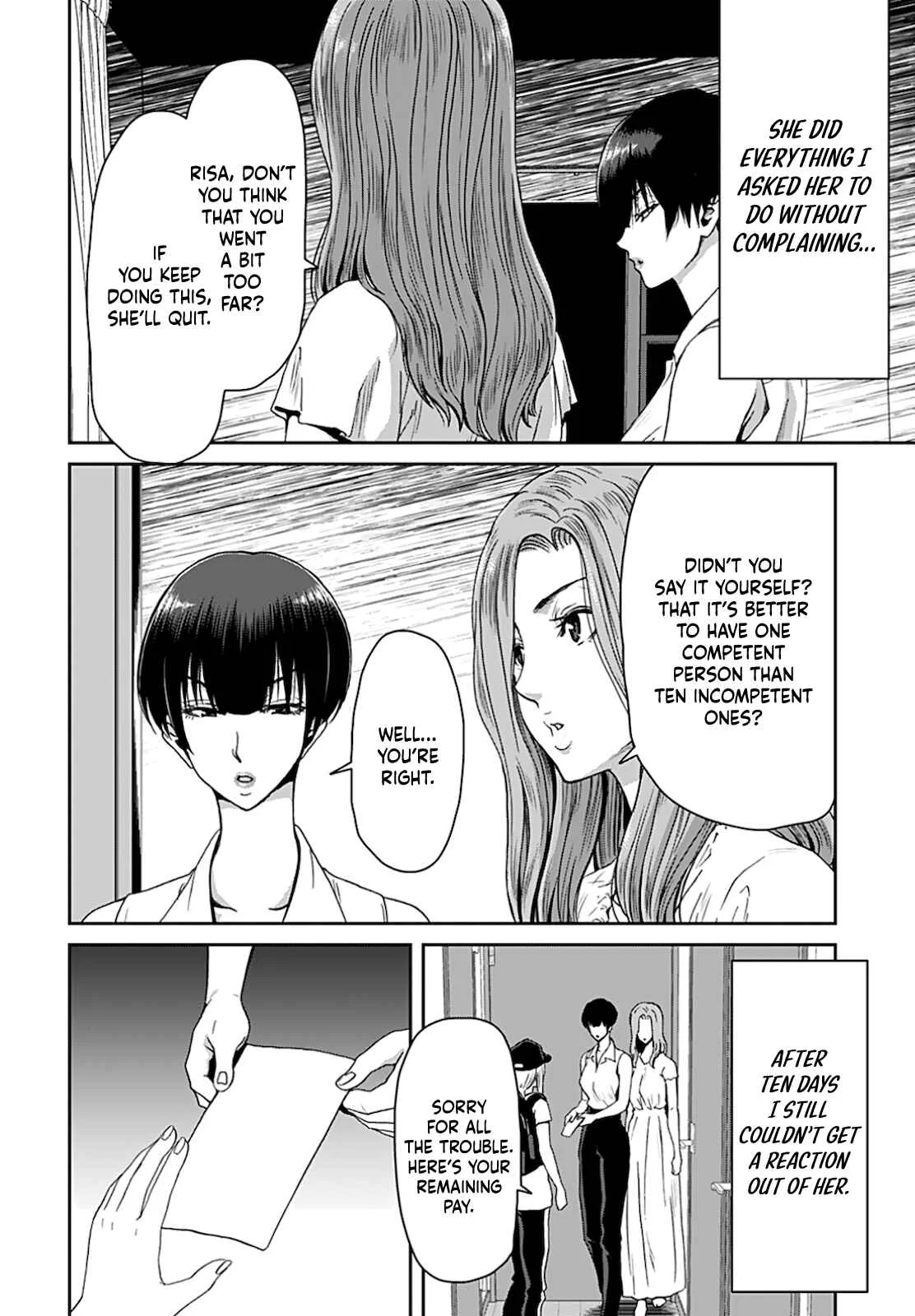 Shikeishuu ~Ijou Hanzaisha no Matsuro~ Chapter 4 - Page 12