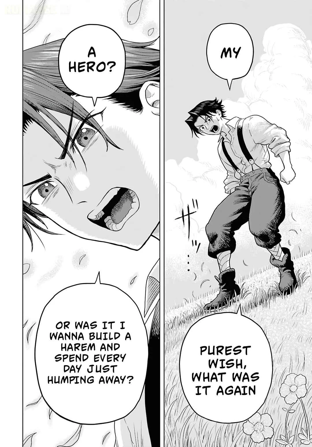 Shini Modotta Ore wa Seinaru Yuusha wo Yamete, Haremu Tsukutte Koshi wo Hekoheko Futte Itai Chapter 1 - Page 41