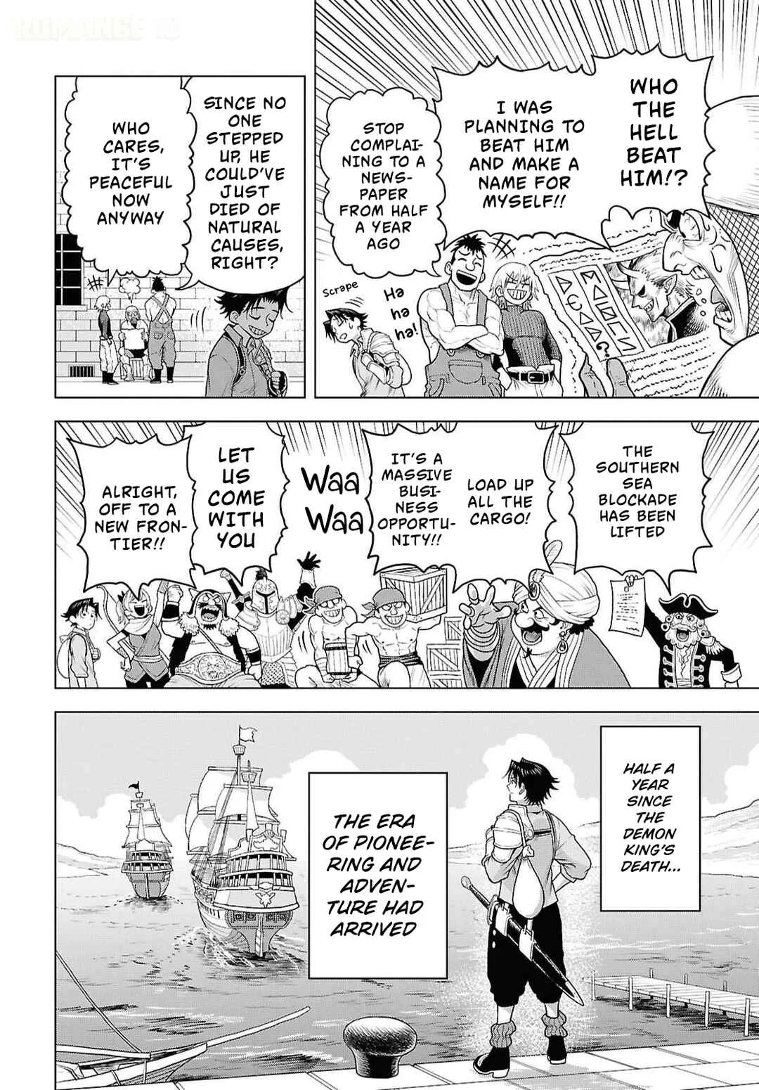 Shini Modotta Ore wa Seinaru Yuusha wo Yamete, Haremu Tsukutte Koshi wo Hekoheko Futte Itai Chapter 3 - Page 7