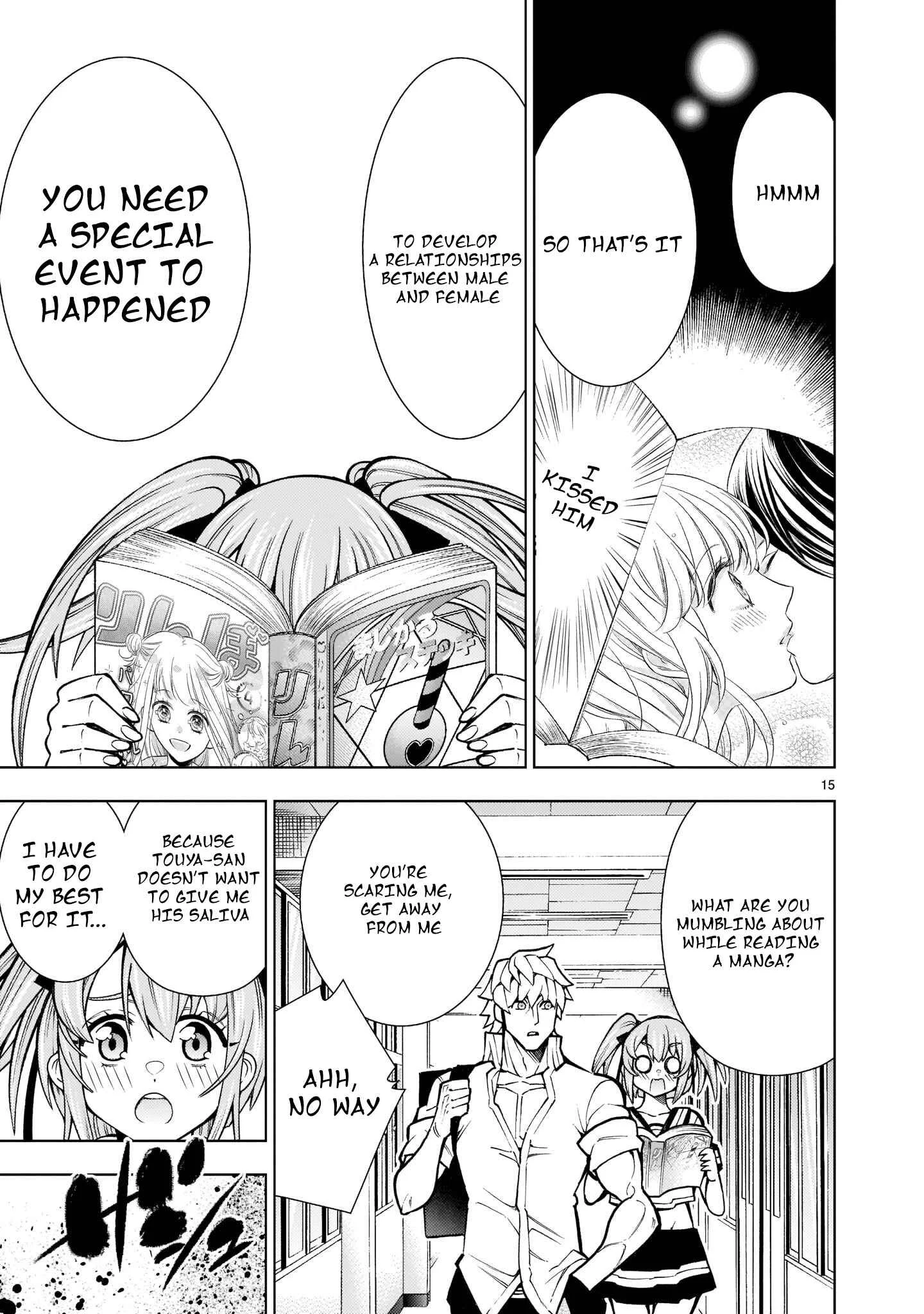 Shinigami Musume wa Peropero Shitai Chapter 2 - Page 15