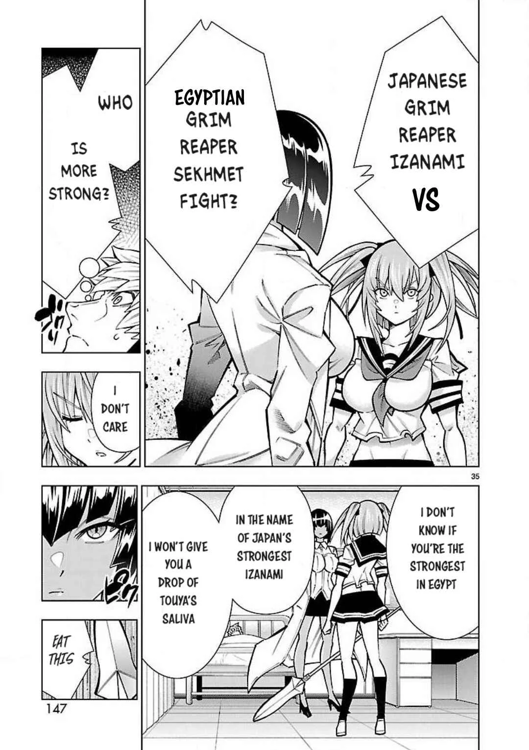 Shinigami Musume wa Peropero Shitai Chapter 4 - Page 34