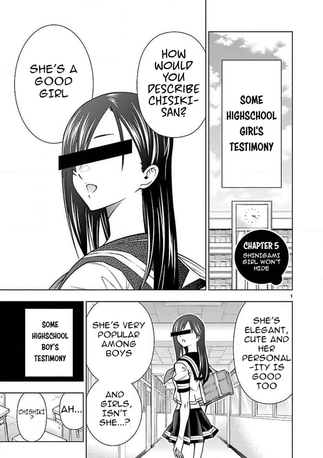 Shinigami Musume wa Peropero Shitai Chapter 5: Shinigami Girl Won't Hide - Page 2