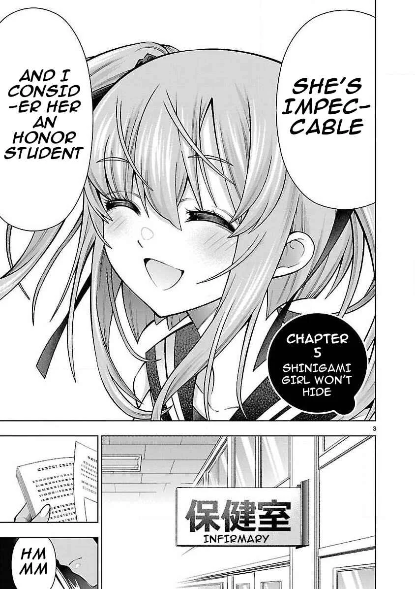 Shinigami Musume wa Peropero Shitai Chapter 5: Shinigami Girl Won't Hide - Page 4