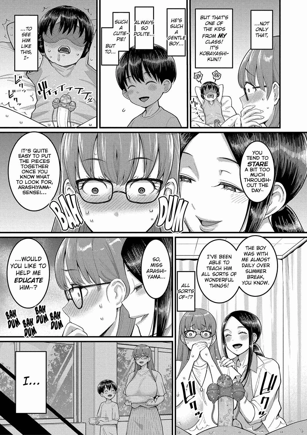 Shiori-sensei wa Ochi*chin no Sodateya-san Chapter 3: Rin Sensei, the Ravenous Rookie - Page 7