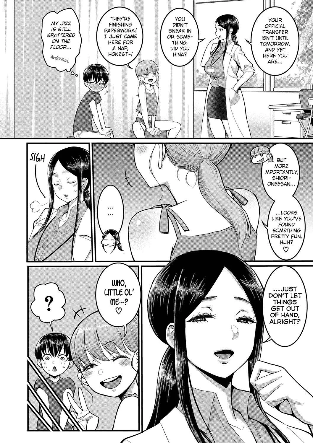 Shiori-sensei wa Ochi*chin no Sodateya-san Chapter 4: Hina, the Tempting Transfer Student - Page 4