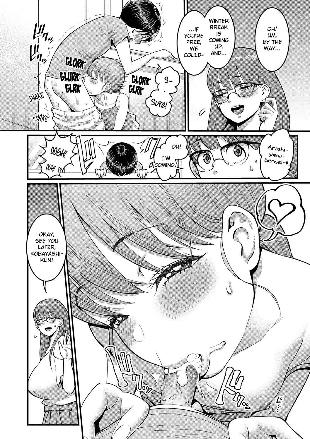 Shiori-sensei wa Ochi*chin no Sodateya-san Chapter 4: Hina, the Tempting Transfer Student - Page 14