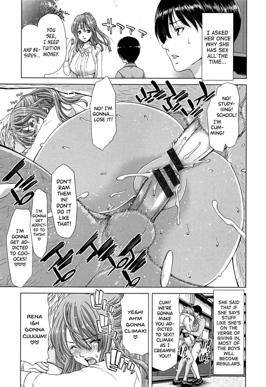 SLUT ACT! Chapter 1: Bitch library - Page 12