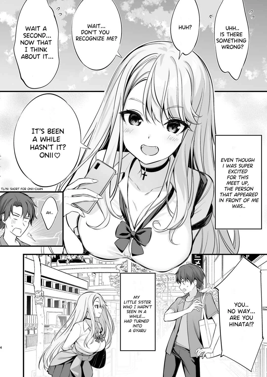 SNS de Deatta no wa Gal-ka Shita Imouto deshita Chapter 1 - Page 3