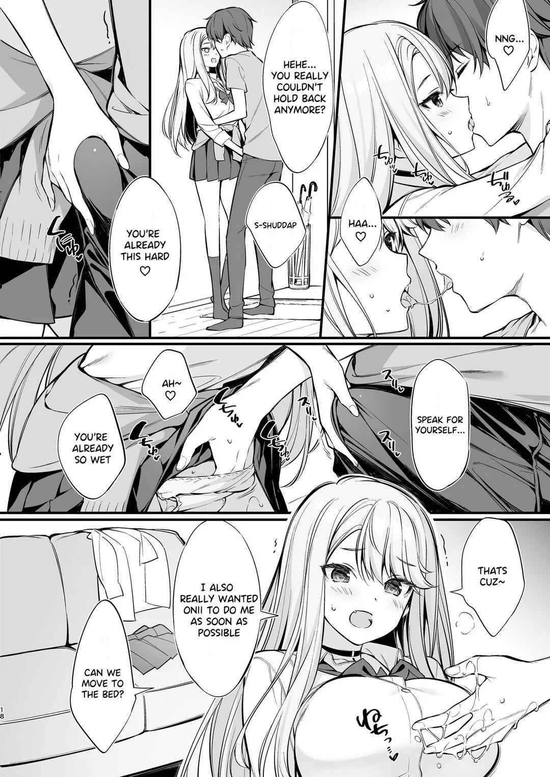 SNS de Deatta no wa Gal-ka Shita Imouto deshita Chapter 1 - Page 17