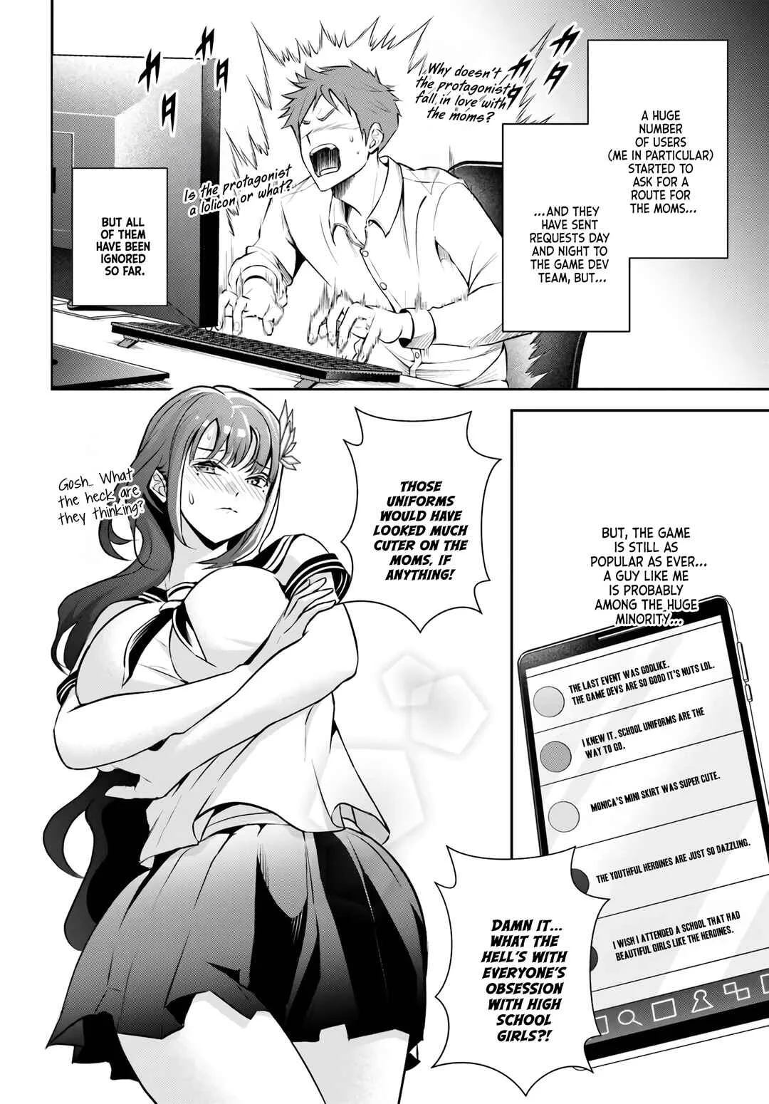 Sono Akuyaku Kizoku, Mama Heroine ga Sukisugiru ~Shinshi na Doryoku de Saikyou to nari Fuguu na Oshikyara Tasukemakuru~ Chapter 1: (Uncensored Version) - Page 12