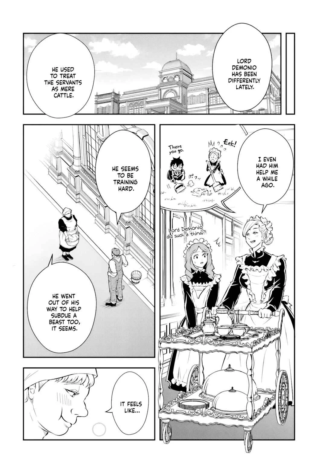 Sono Akuyaku Kizoku, Mama Heroine ga Sukisugiru ~Shinshi na Doryoku de Saikyou to nari Fuguu na Oshikyara Tasukemakuru~ Chapter 2 - Page 4