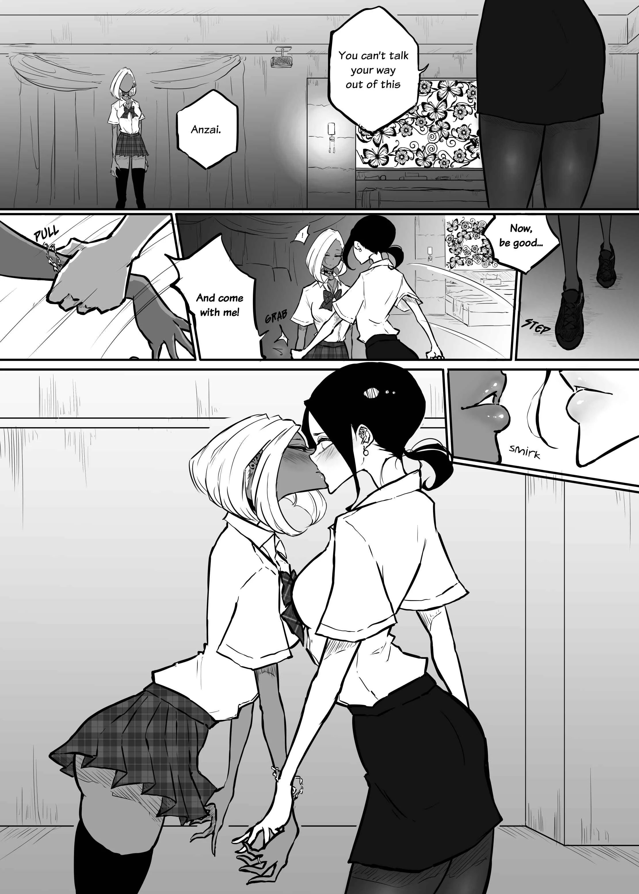 Sparta Sensei ga Oshiego no Bitch Gal ni Ecchi na Koto Sareru Hanashi Chapter 1 - Page 13