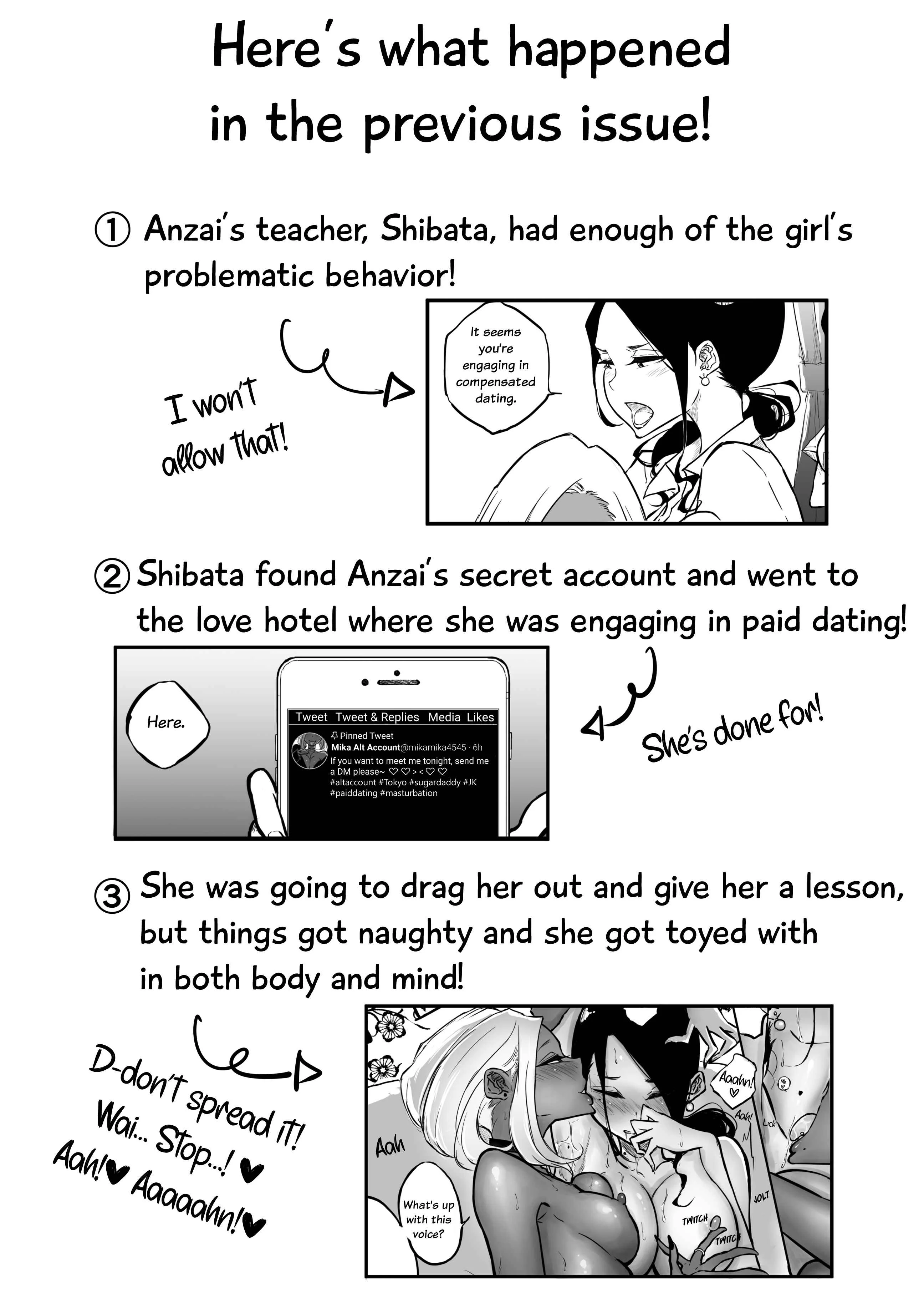 Sparta Sensei ga Oshiego no Bitch Gal ni Ecchi na Koto Sareru Hanashi Chapter 2 - Page 3