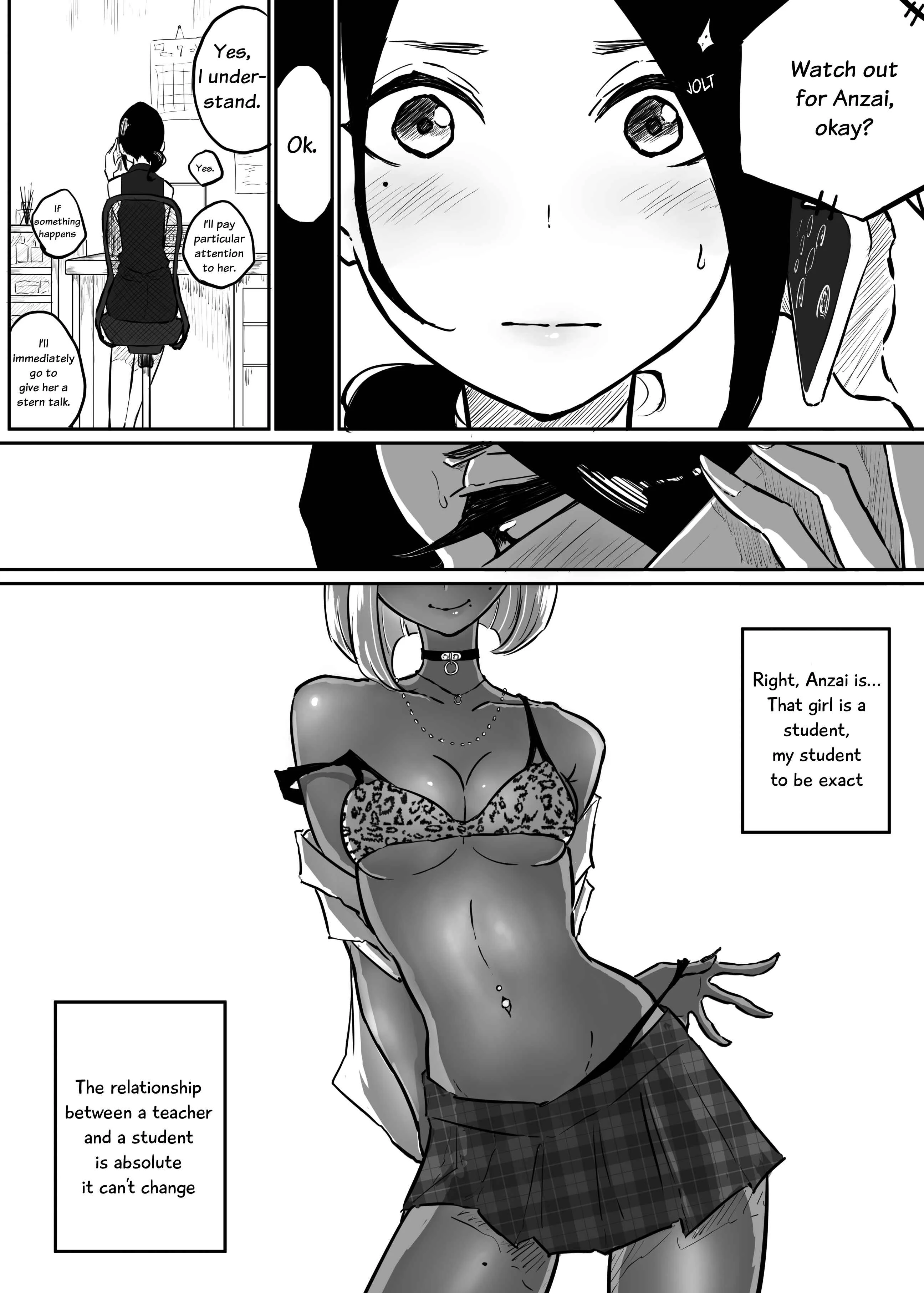 Sparta Sensei ga Oshiego no Bitch Gal ni Ecchi na Koto Sareru Hanashi Chapter 2 - Page 10