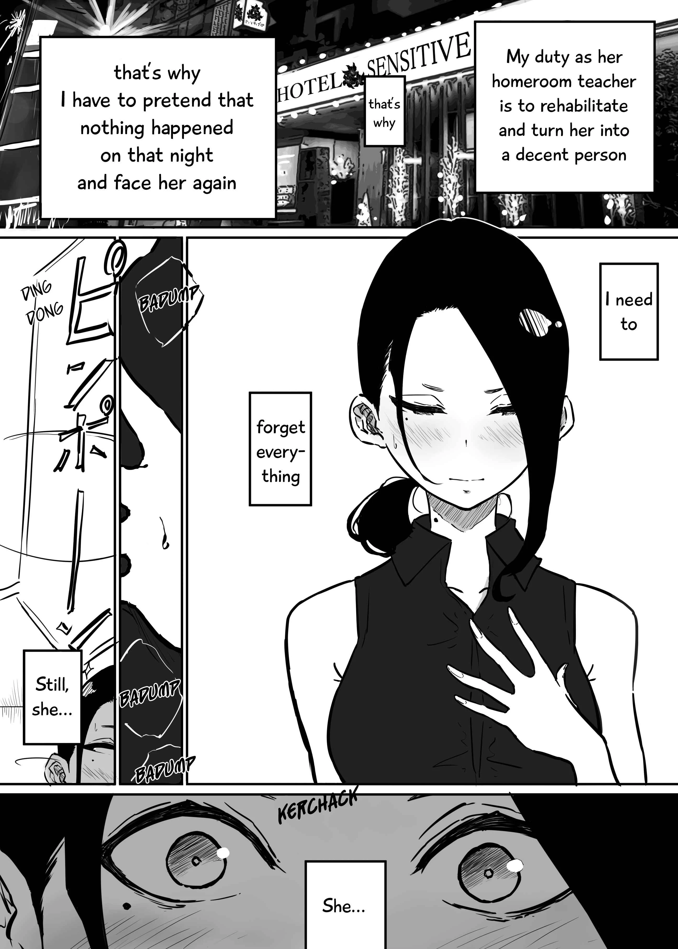 Sparta Sensei ga Oshiego no Bitch Gal ni Ecchi na Koto Sareru Hanashi Chapter 2 - Page 11