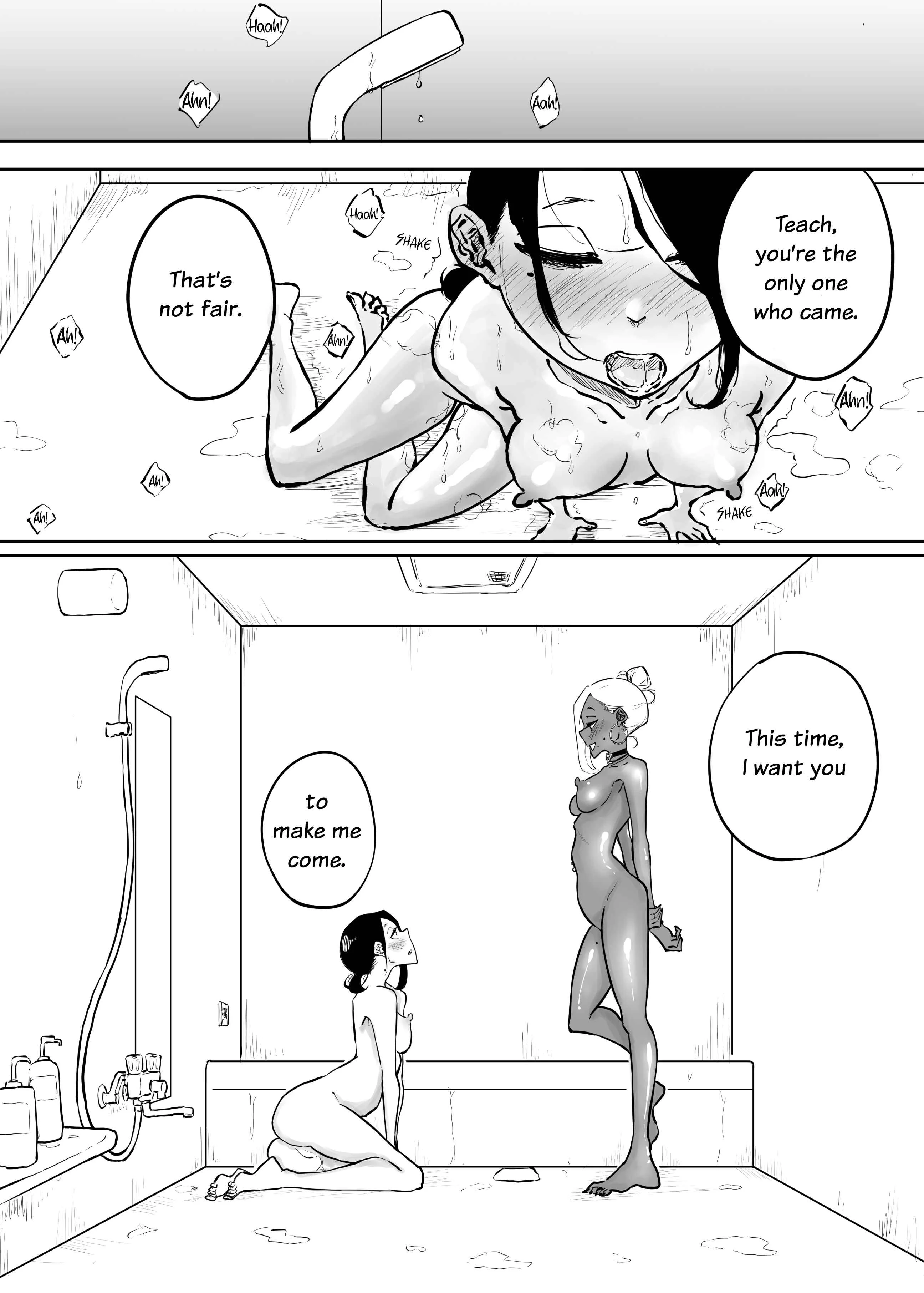 Sparta Sensei ga Oshiego no Bitch Gal ni Ecchi na Koto Sareru Hanashi Chapter 2 - Page 34