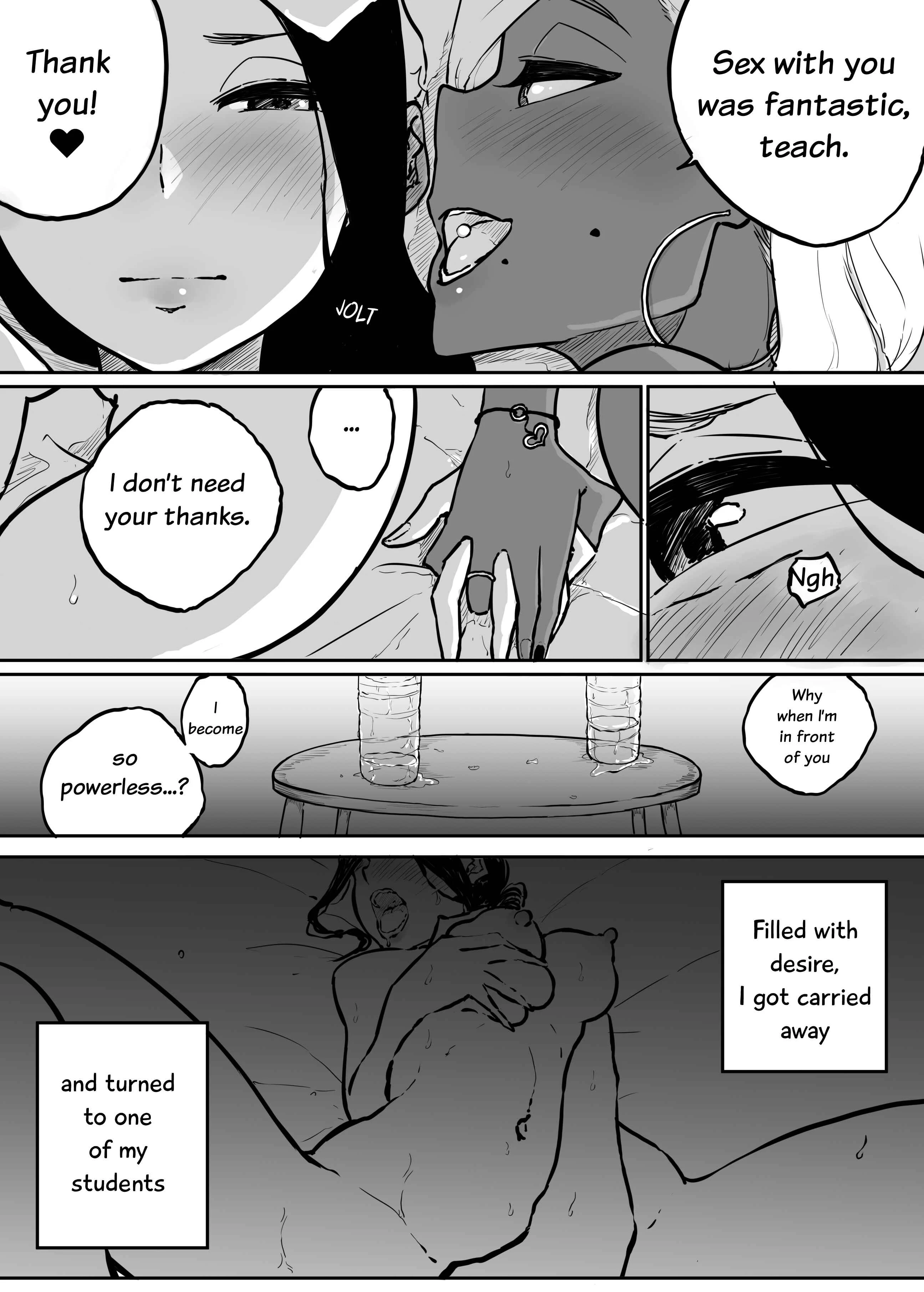 Sparta Sensei ga Oshiego no Bitch Gal ni Ecchi na Koto Sareru Hanashi Chapter 2 - Page 42