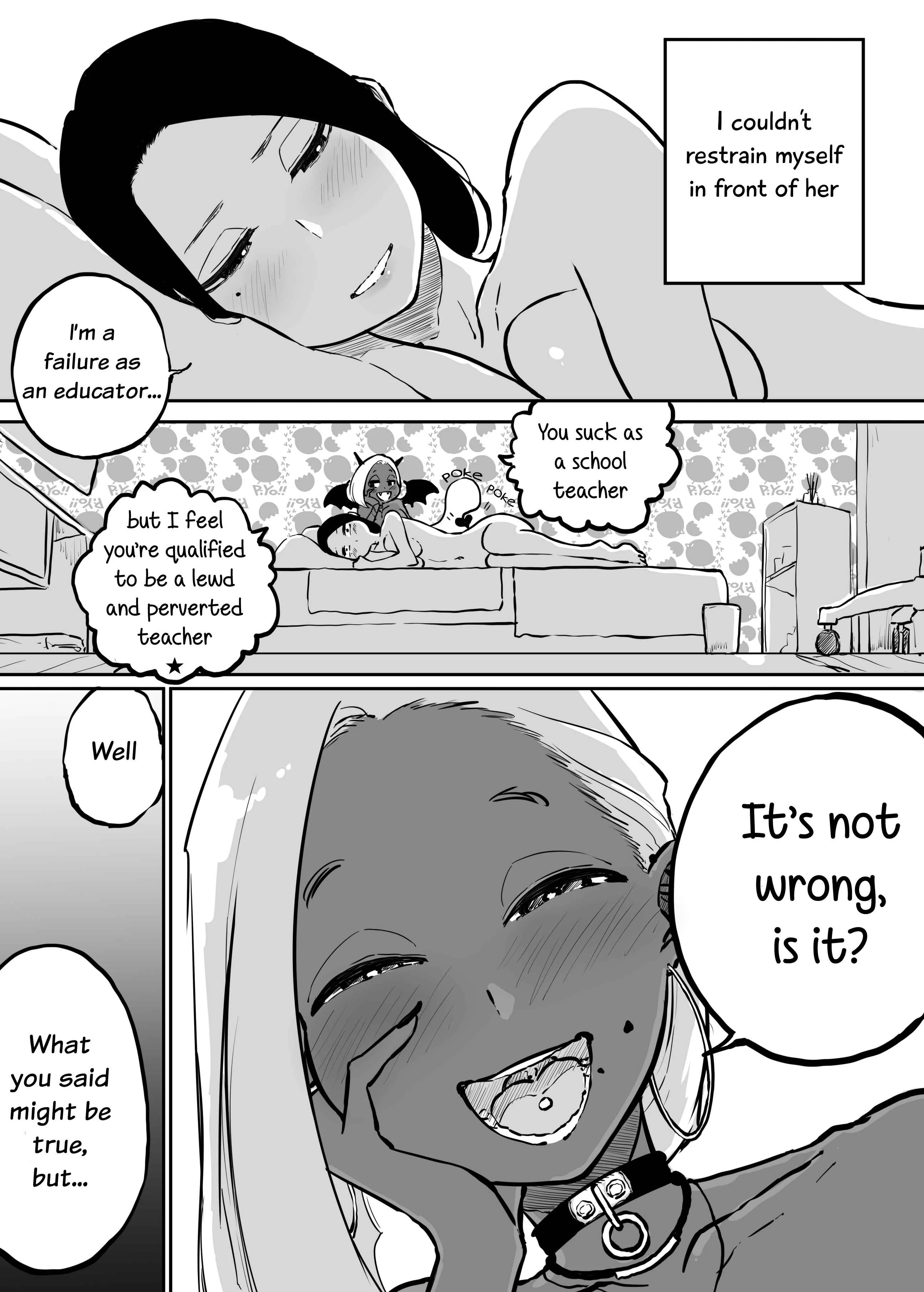 Sparta Sensei ga Oshiego no Bitch Gal ni Ecchi na Koto Sareru Hanashi Chapter 2 - Page 43