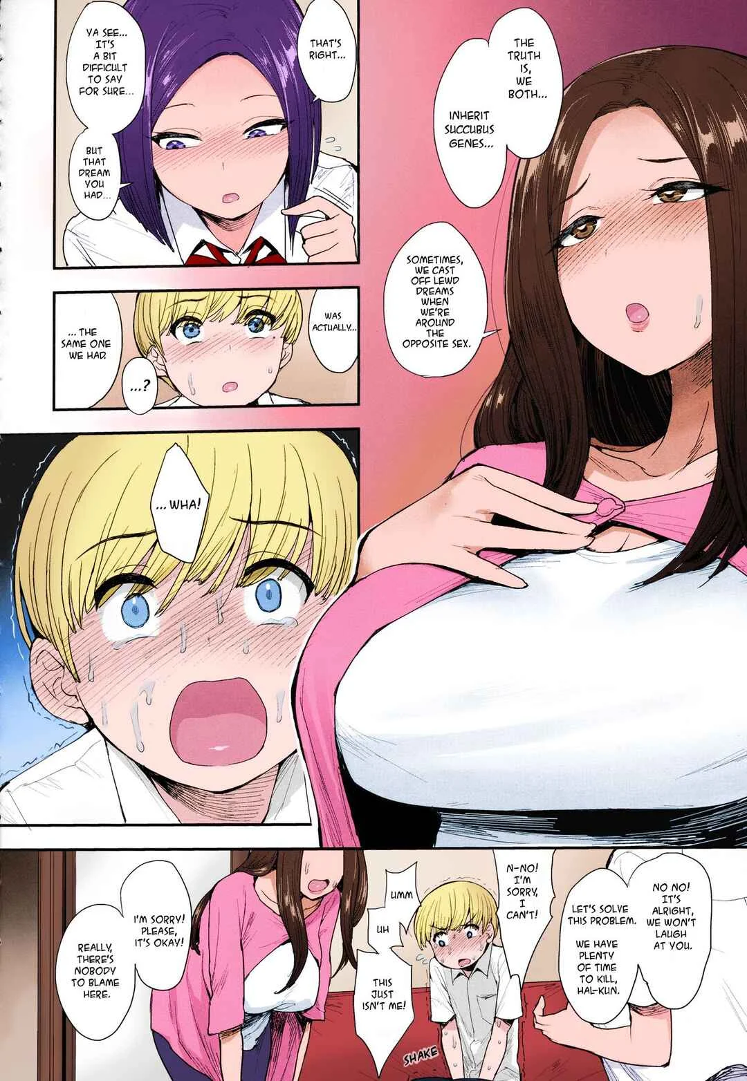 Succubus no Rinjin (Fan Colored) Chapter 1: (Colored) - Page 9