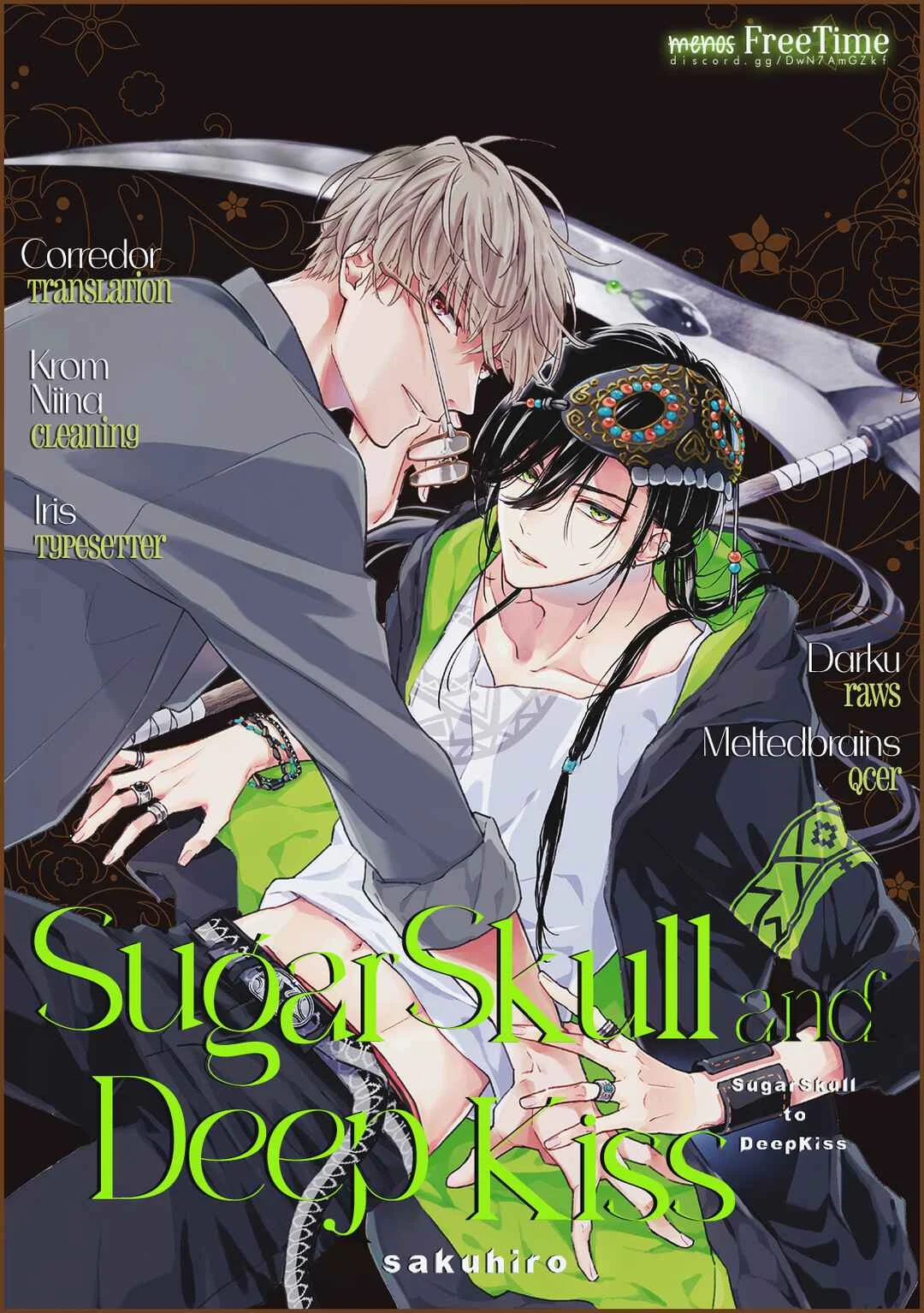 Sugar Skull to Deep Kiss Chapter 1: The detective, the shinigami and the honey liquor. - Page 1