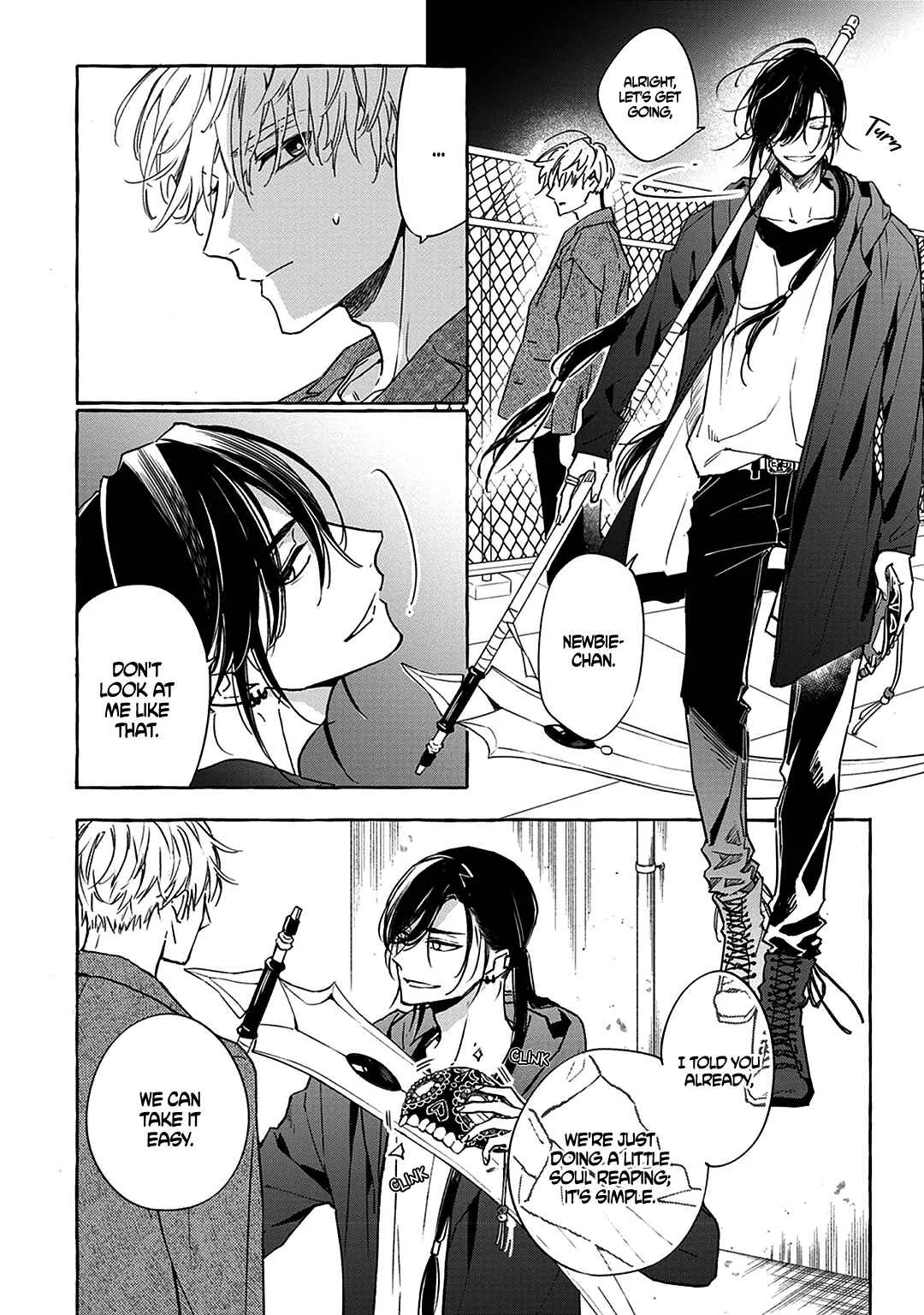 Sugar Skull to Deep Kiss Chapter 1: The detective, the shinigami and the honey liquor. - Page 3