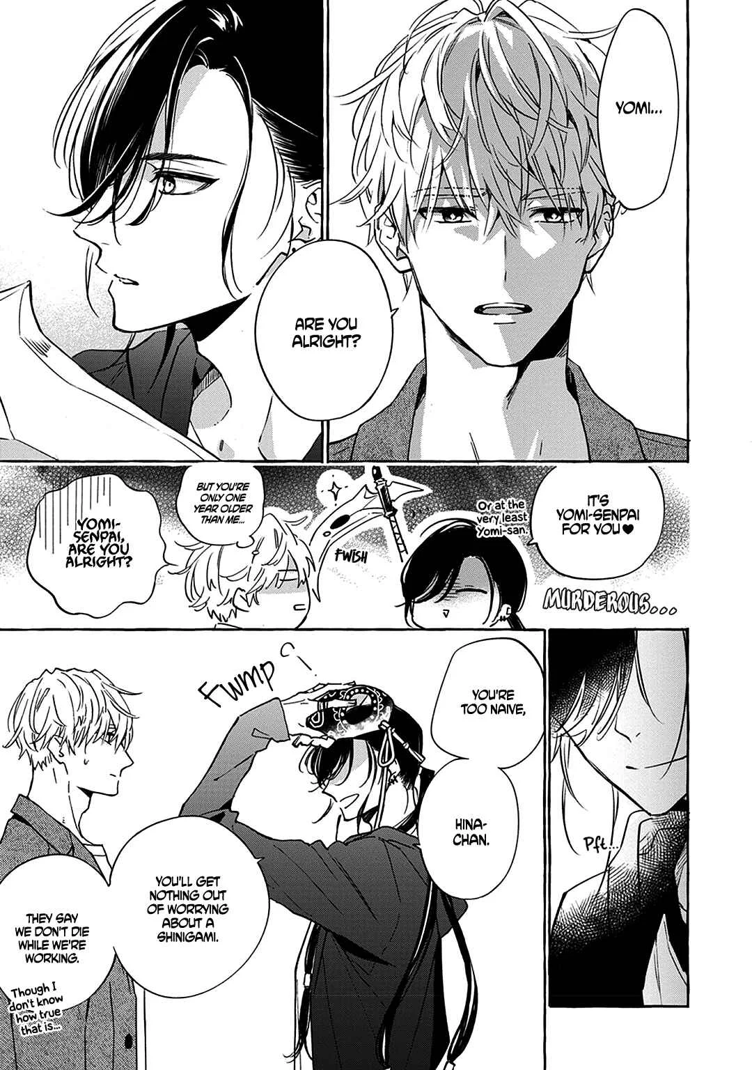 Sugar Skull to Deep Kiss Chapter 1: The detective, the shinigami and the honey liquor. - Page 4