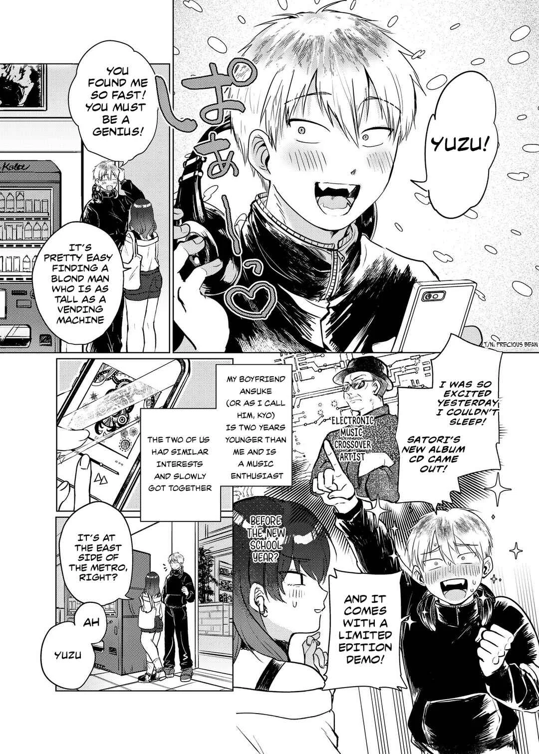 Sunao ni Natte yo Kyou-chan~ Toshiue Kanojo-chan wa Doutei Hetare Kareshi-kun o Ijimetai~ Chapter 1 - Page 2