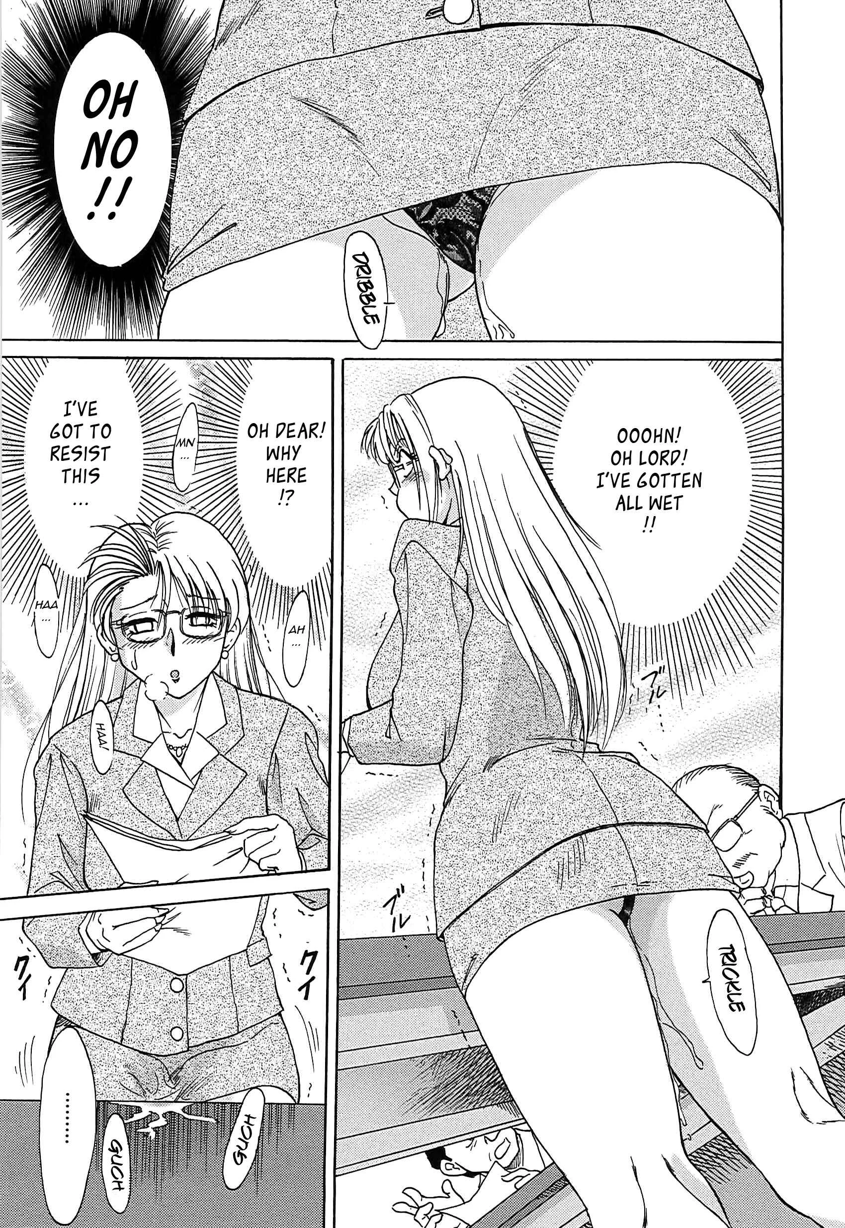 Super Big Sister Paradise Chapter 5: Mizuho Goes Wild on a Groper Train! - Page 5