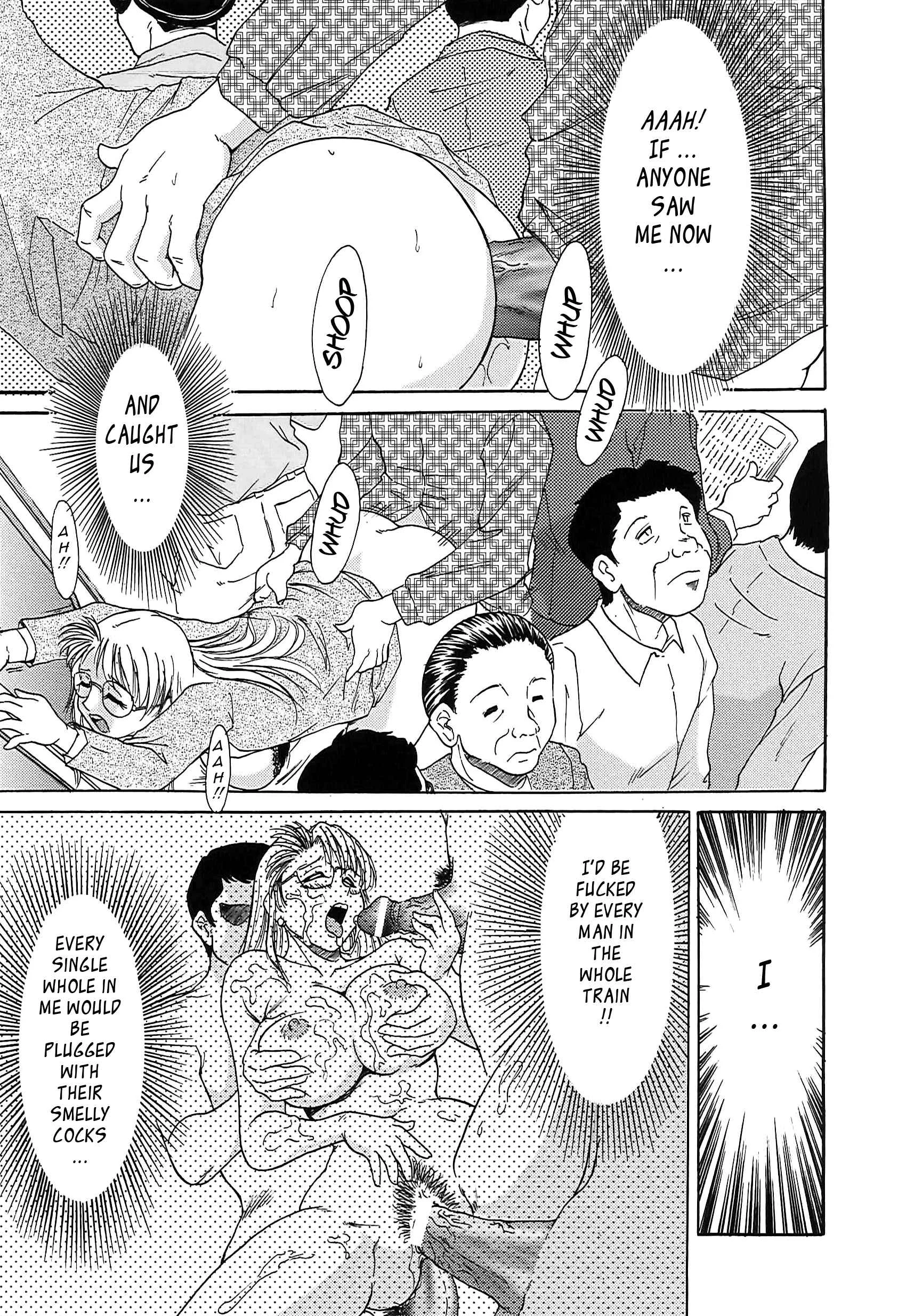 Super Big Sister Paradise Chapter 5: Mizuho Goes Wild on a Groper Train! - Page 15