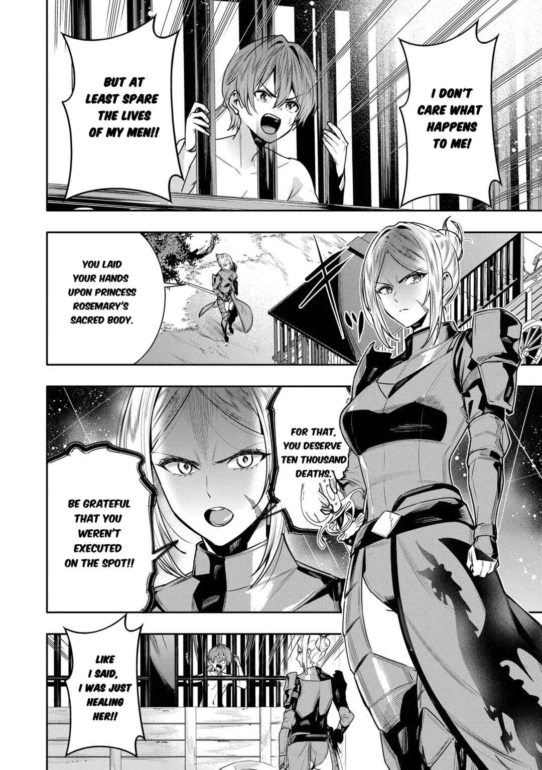 Suterare Ouji ga Saizensen de Tekikoku no Heishi wo Chiryou Shitara Jitsu wa Dainana Oujo datta Ken Chapter 2.1 - Page 6