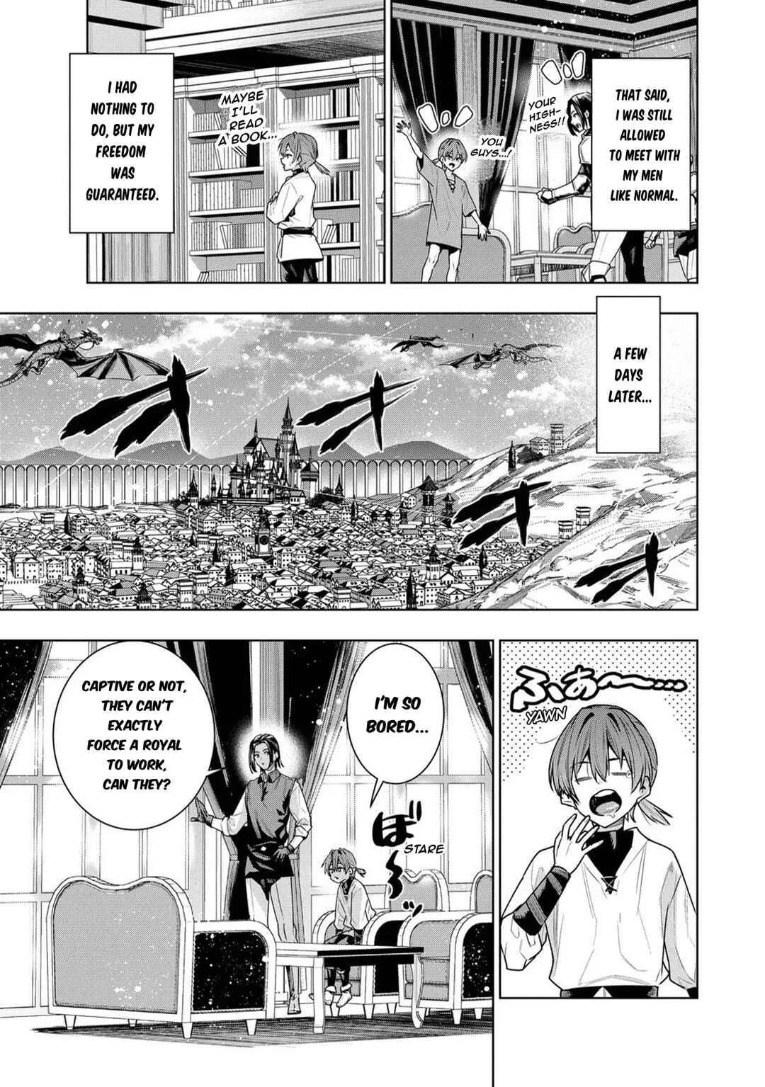 Suterare Ouji ga Saizensen de Tekikoku no Heishi wo Chiryou Shitara Jitsu wa Dainana Oujo datta Ken Chapter 3.1 - Page 11