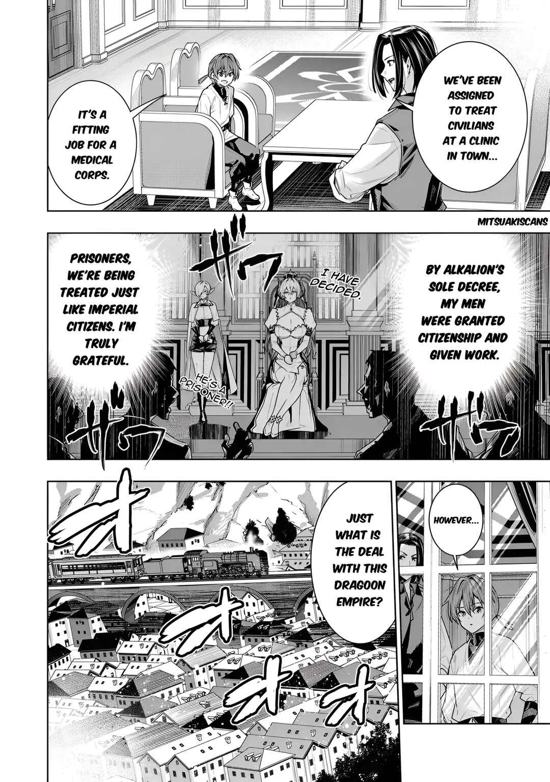 Suterare Ouji ga Saizensen de Tekikoku no Heishi wo Chiryou Shitara Jitsu wa Dainana Oujo datta Ken Chapter 3.1 - Page 12