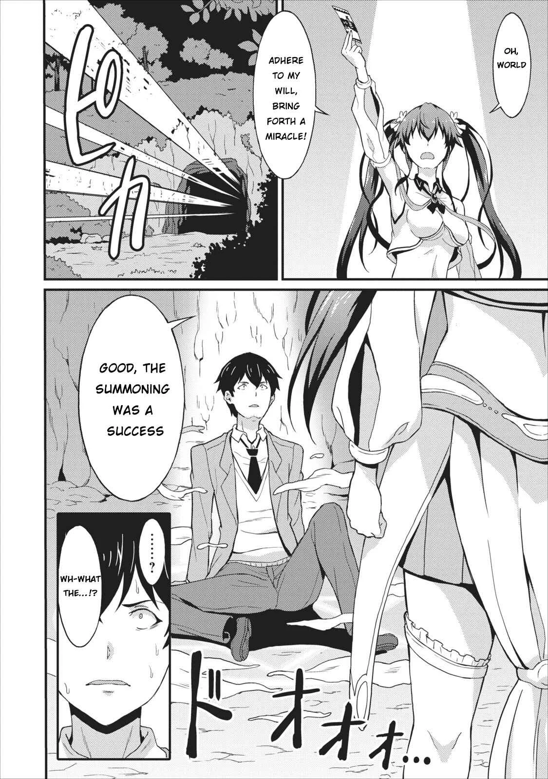 Taberu Dake de Level-Up! Damegami to Issho ni Isekai Musou Chapter 1 - Page 3