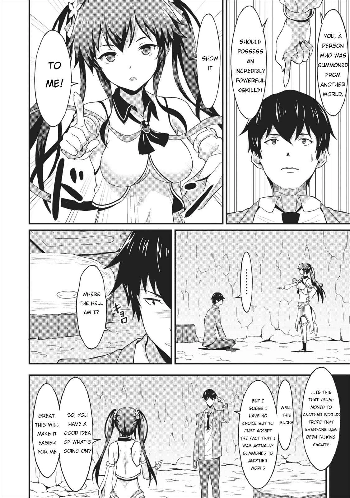 Taberu Dake de Level-Up! Damegami to Issho ni Isekai Musou Chapter 1 - Page 5