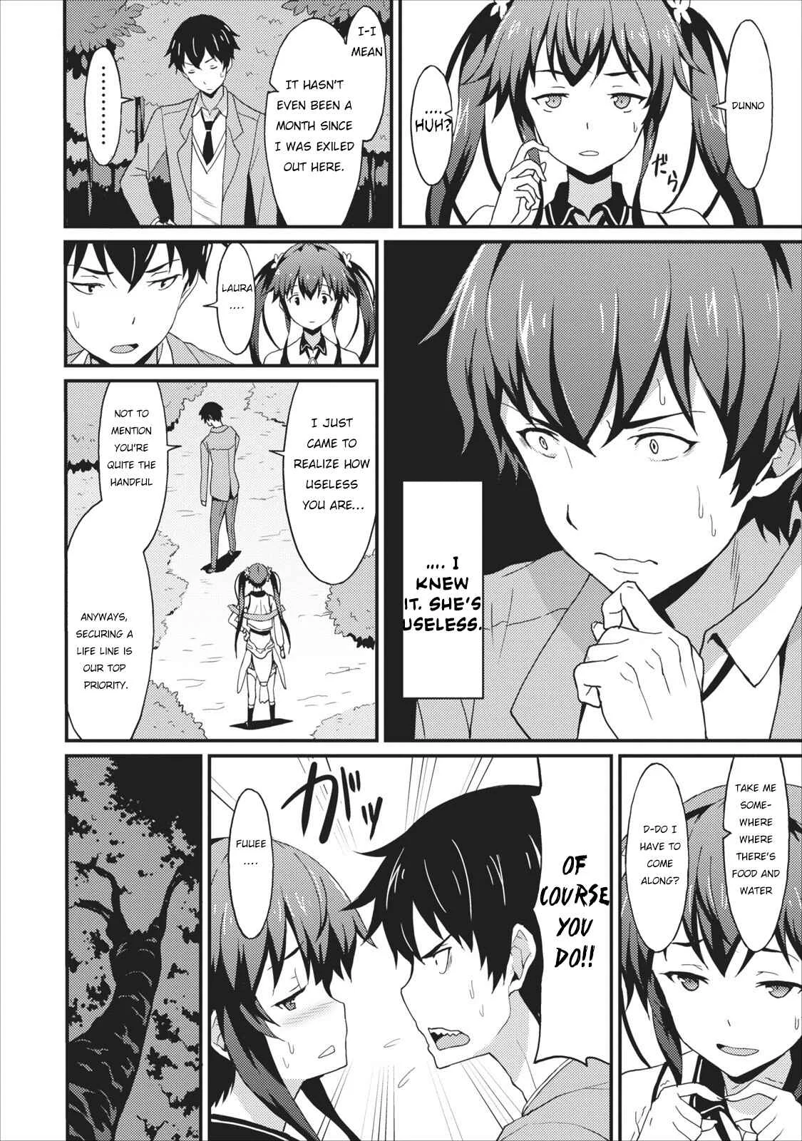 Taberu Dake de Level-Up! Damegami to Issho ni Isekai Musou Chapter 1 - Page 13