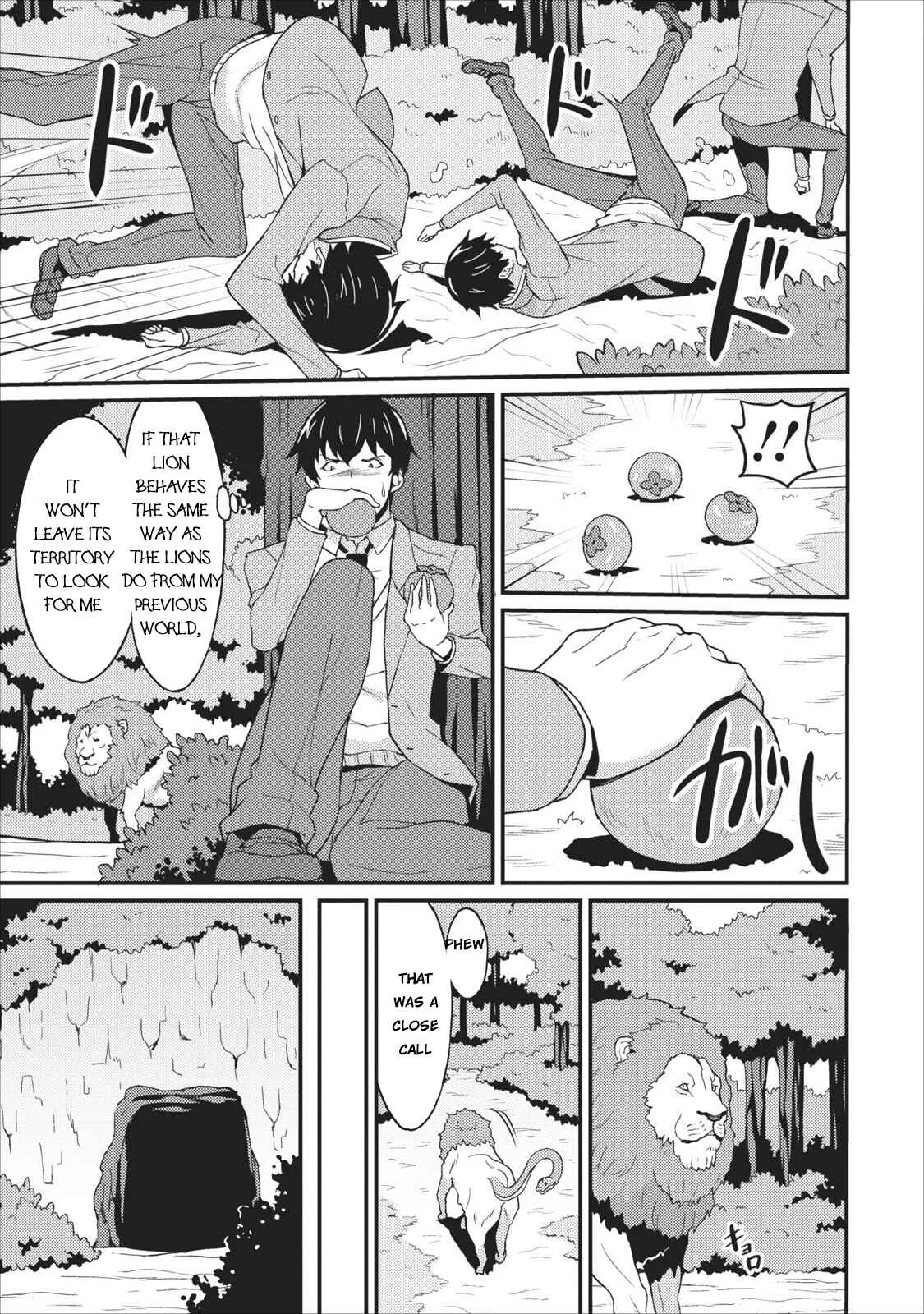 Taberu Dake de Level-Up! Damegami to Issho ni Isekai Musou Chapter 1 - Page 18